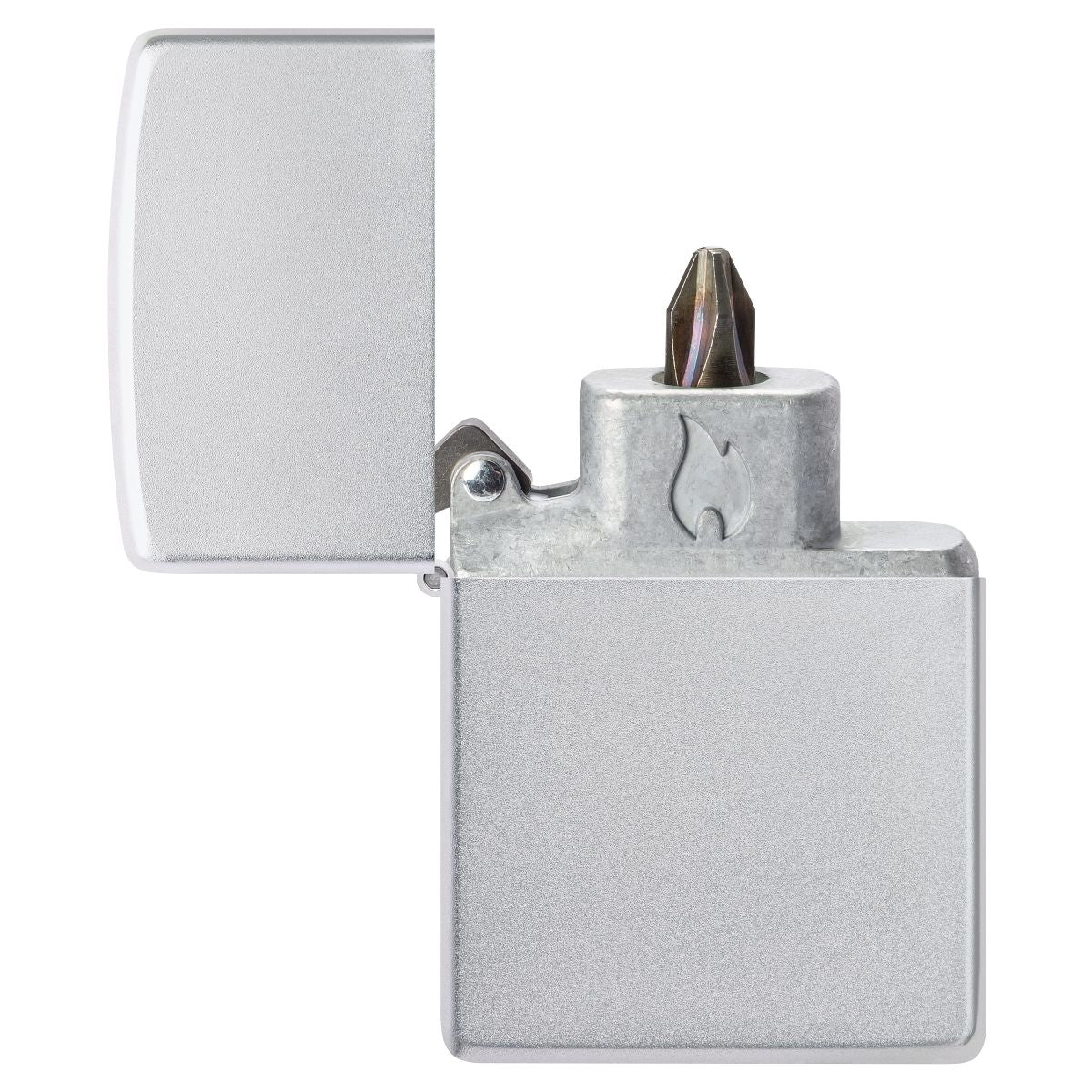 Zippo Bit Safe Insert with Satin Chrome Case - 40701 - Image 2