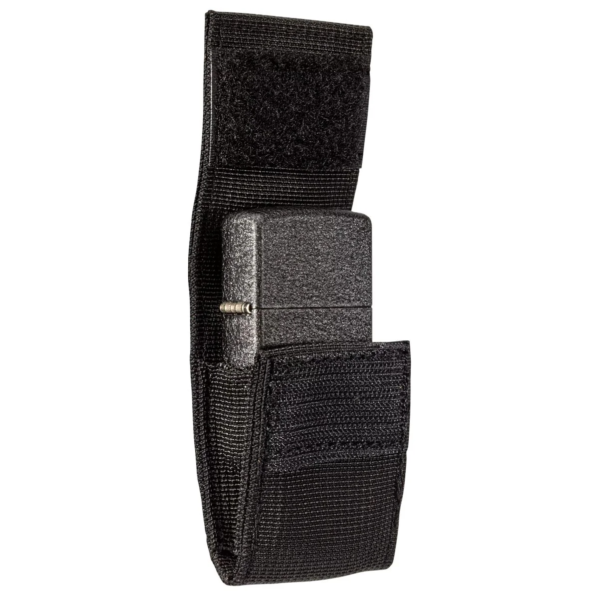 Zippo Black Crackle Lighter and Black MOLLE Pouch - 49402 - Image 4