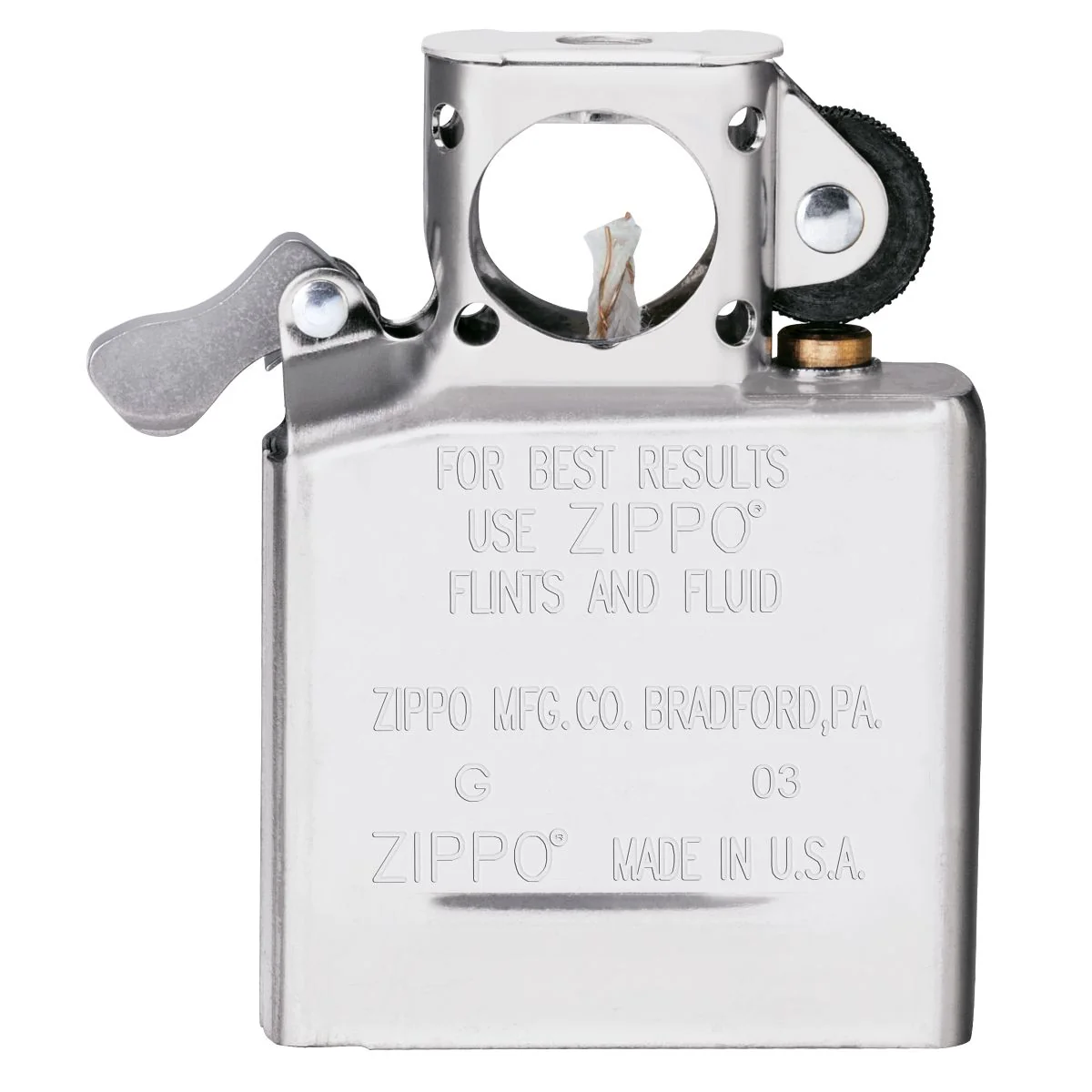 Zippo Chrome Pipe Insert -  65846 - Image 3