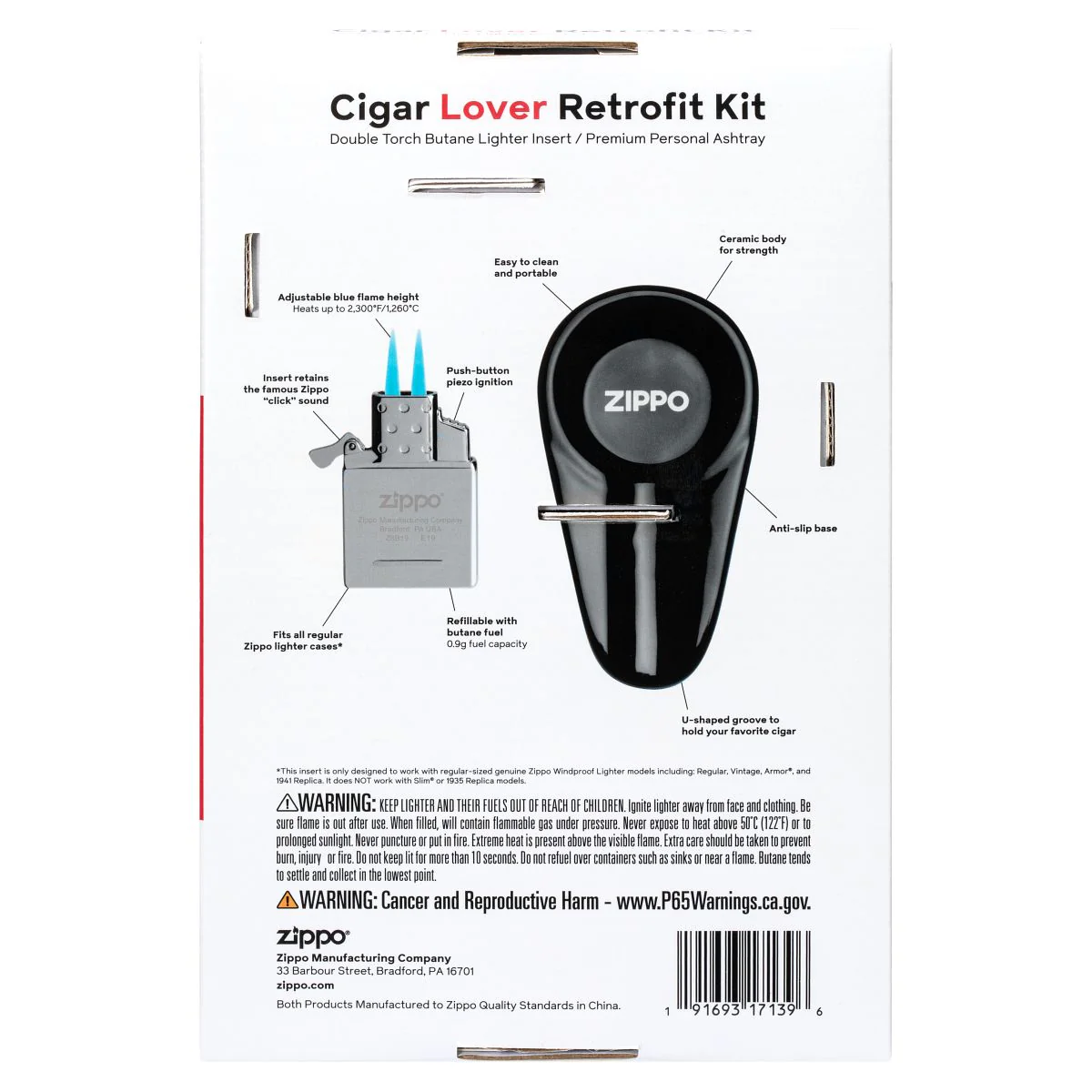 Zippo Cigar Lover Retrofit Kit - 40606 - Image 2