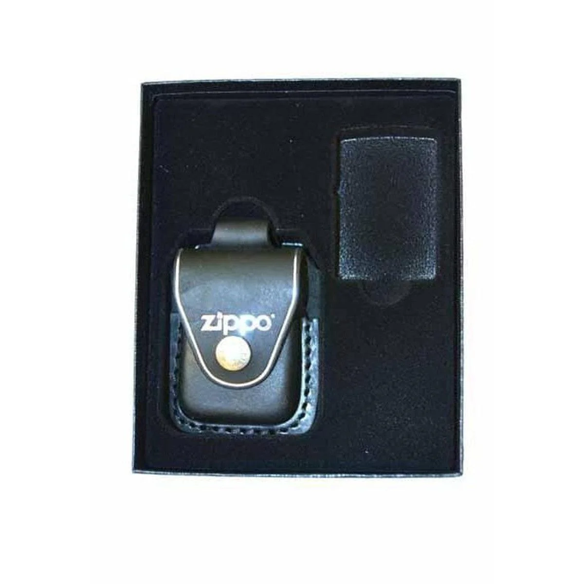 Zippo Gift Set with Black Loop Pouch - LPGS/LPLBK