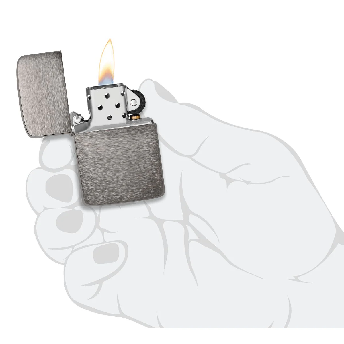 Zippo Lighter: 1941 Replica - Black Ice 24096 - Image 5