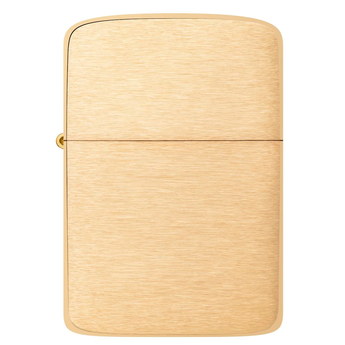 Zippo Lighter: 1941 Replica - Brushed Brass 1941B - Image 2