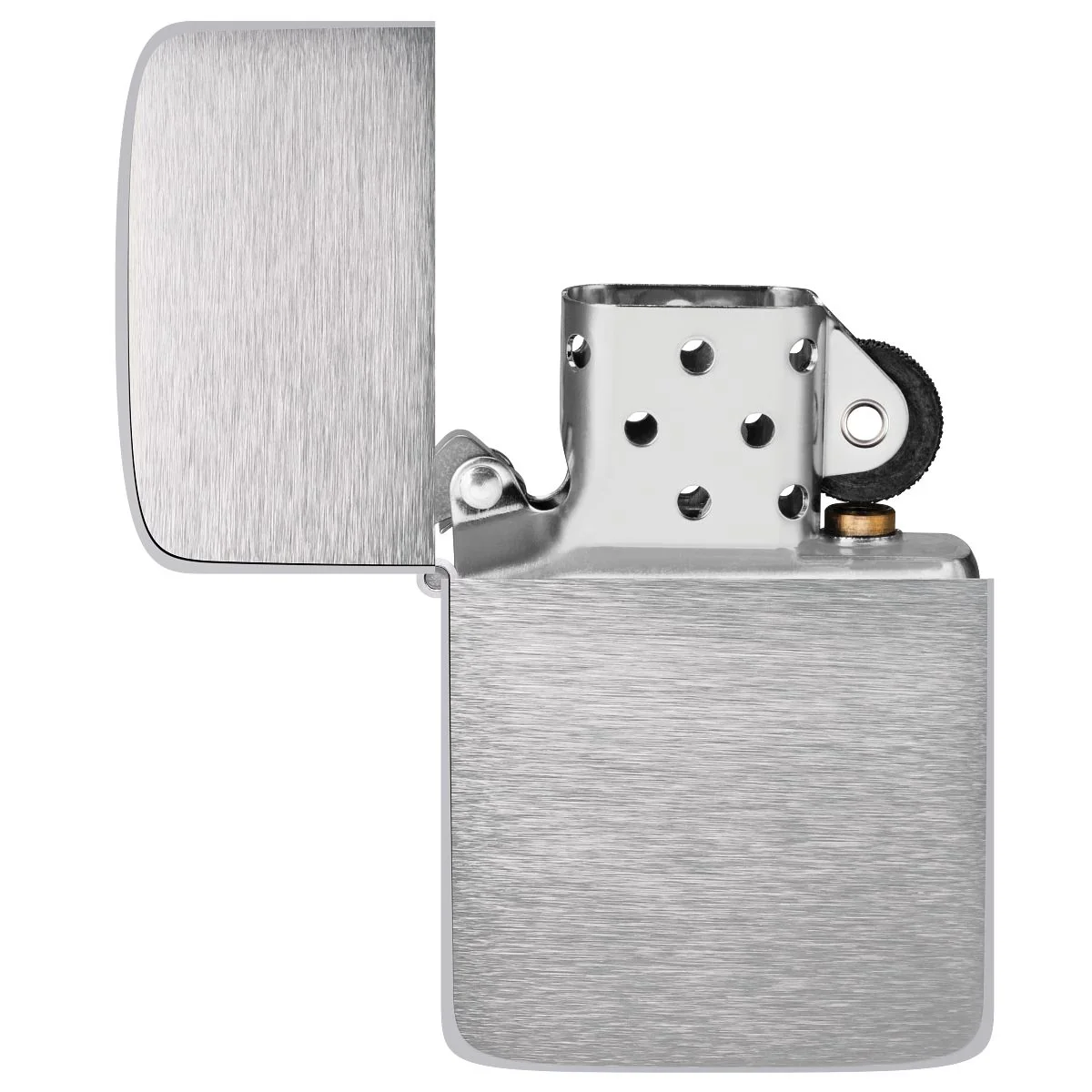 Zippo Lighter: 1941 Replica - Brushed Chrome 1941 - Image 6