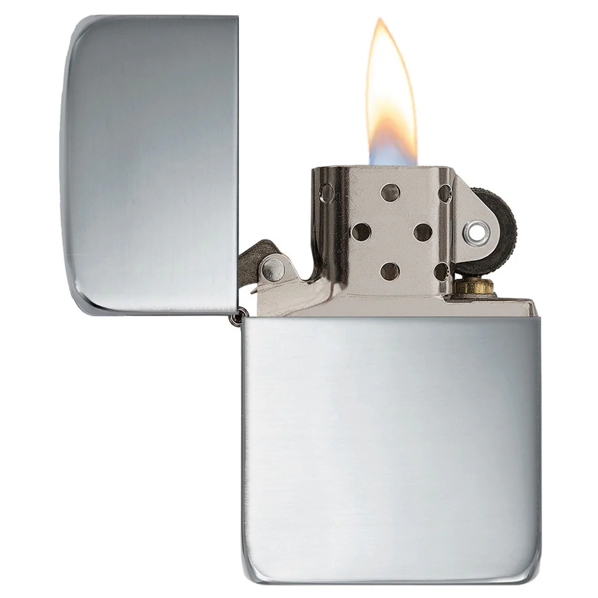Zippo Lighter: 1941 Replica, Solid Sterling Silver - High Polish 23 - Image 3