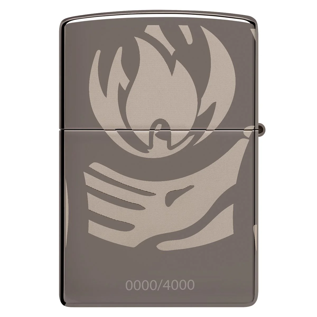 Zippo Lighter: 2025 Collectible of the Year, Armor Deep Carved and Engraved - Black Ice 46761 - Image 5