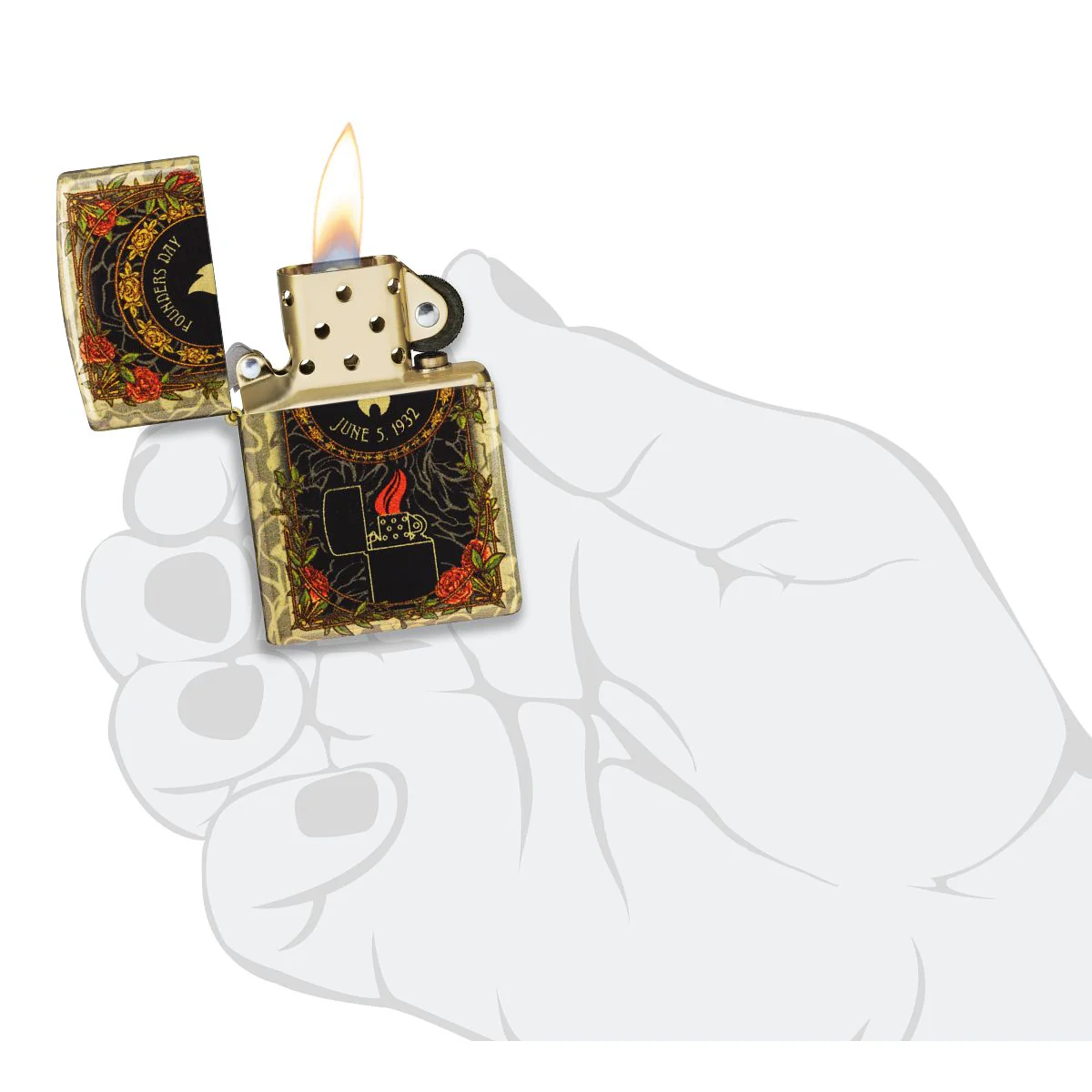 Zippo Lighter: 2025 Founder's Day Collectible - 540 Fusion 46774 - Image 10