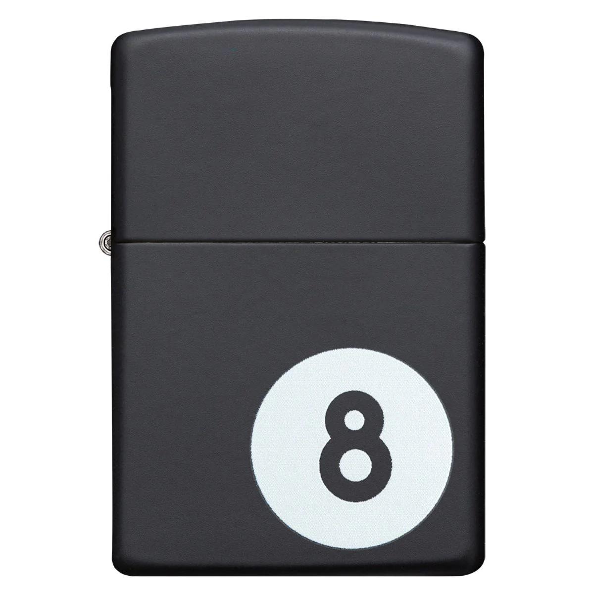 Zippo Lighter: 8-Ball - Black Matte 28432 - Image 3