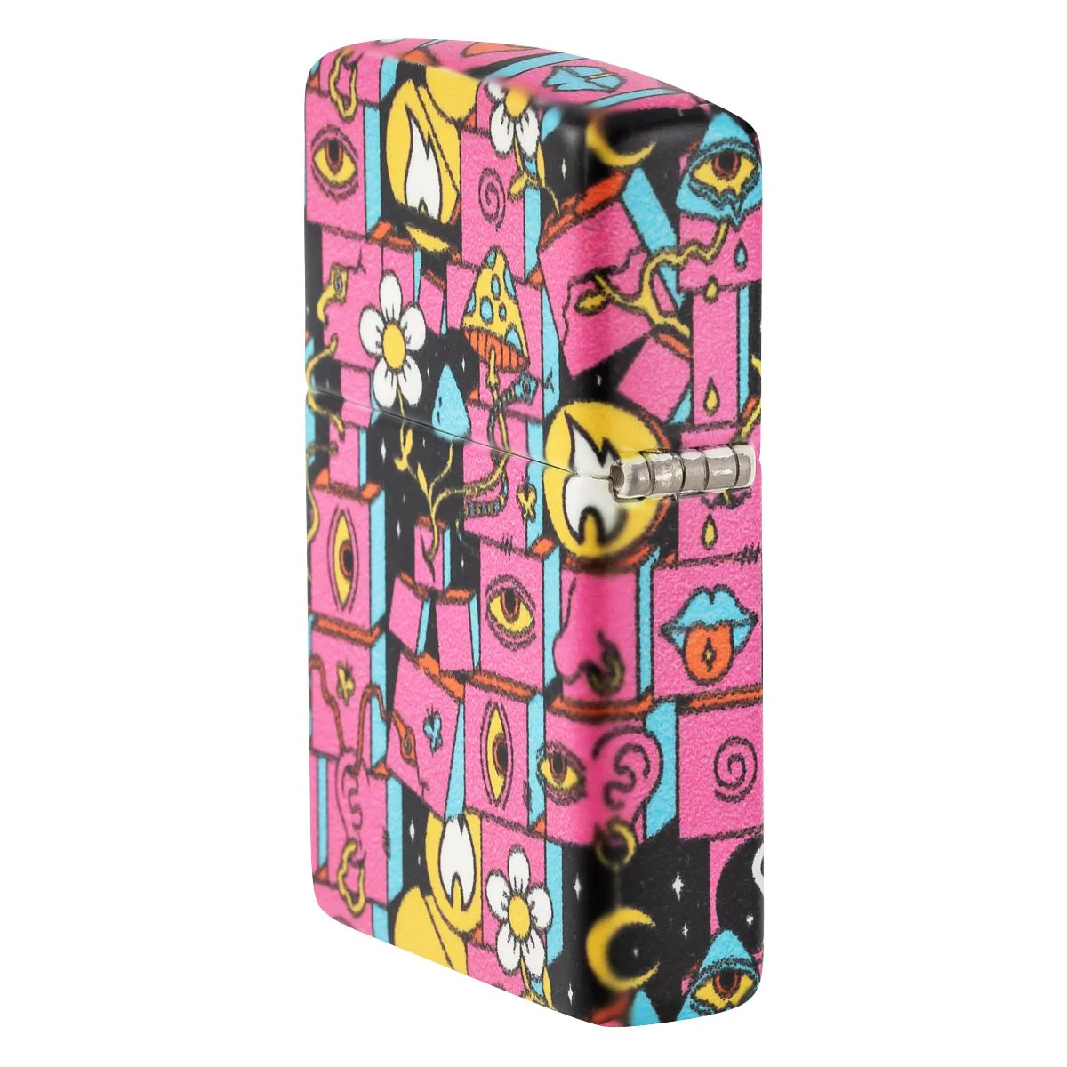 Zippo Lighter: Abstract Art Design, 540 Color - Glow-in-the-Dark Green 48779 - Image 4