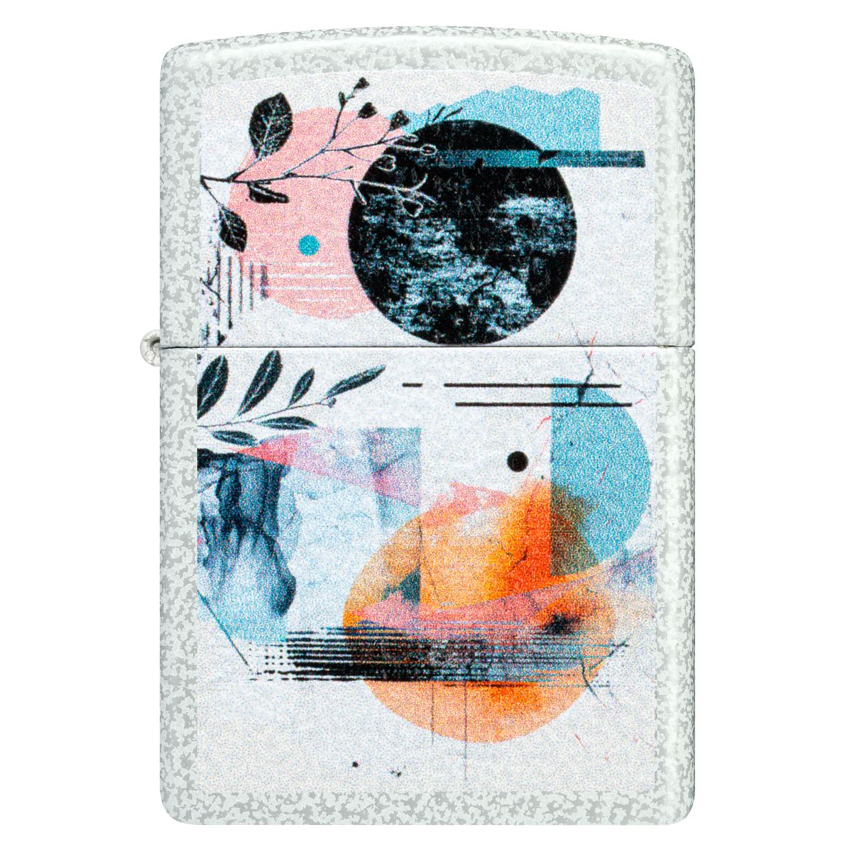 Zippo Lighter: Abstract Design - Glacier 46582 - Image 2