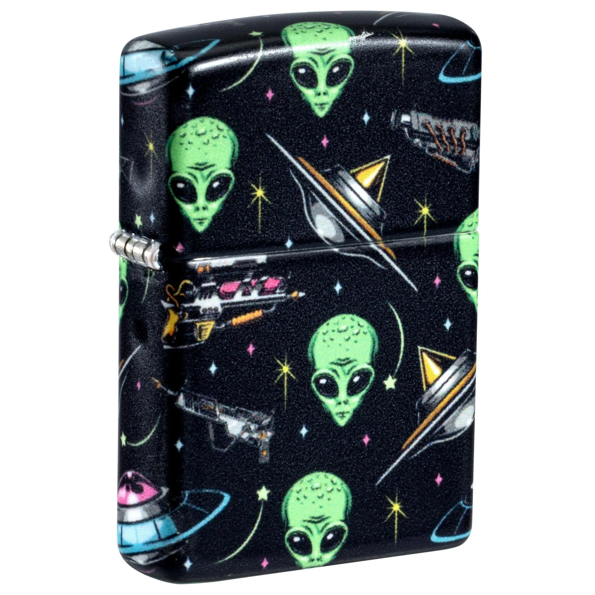 Zippo Lighter: Alien Pattern - 540 Color 46561