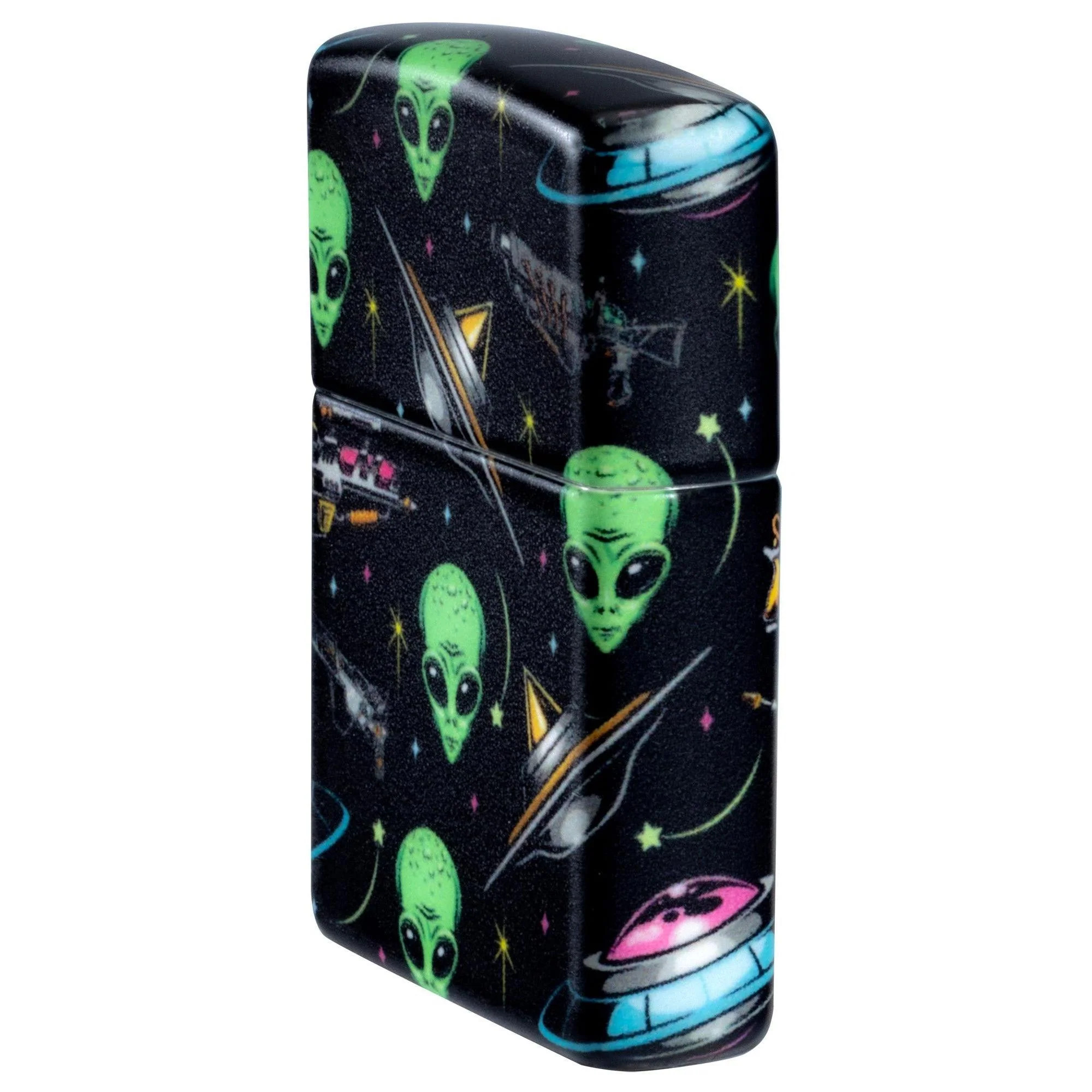 Zippo Lighter: Alien Pattern - 540 Color 46561 - Image 3