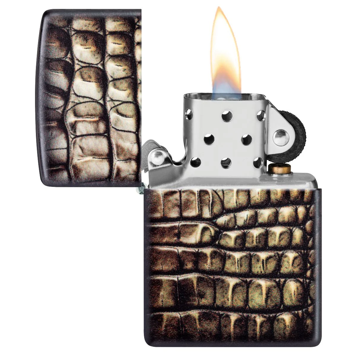Zippo Lighter: Alligator Skin - 540 Color 46356 - Image 6