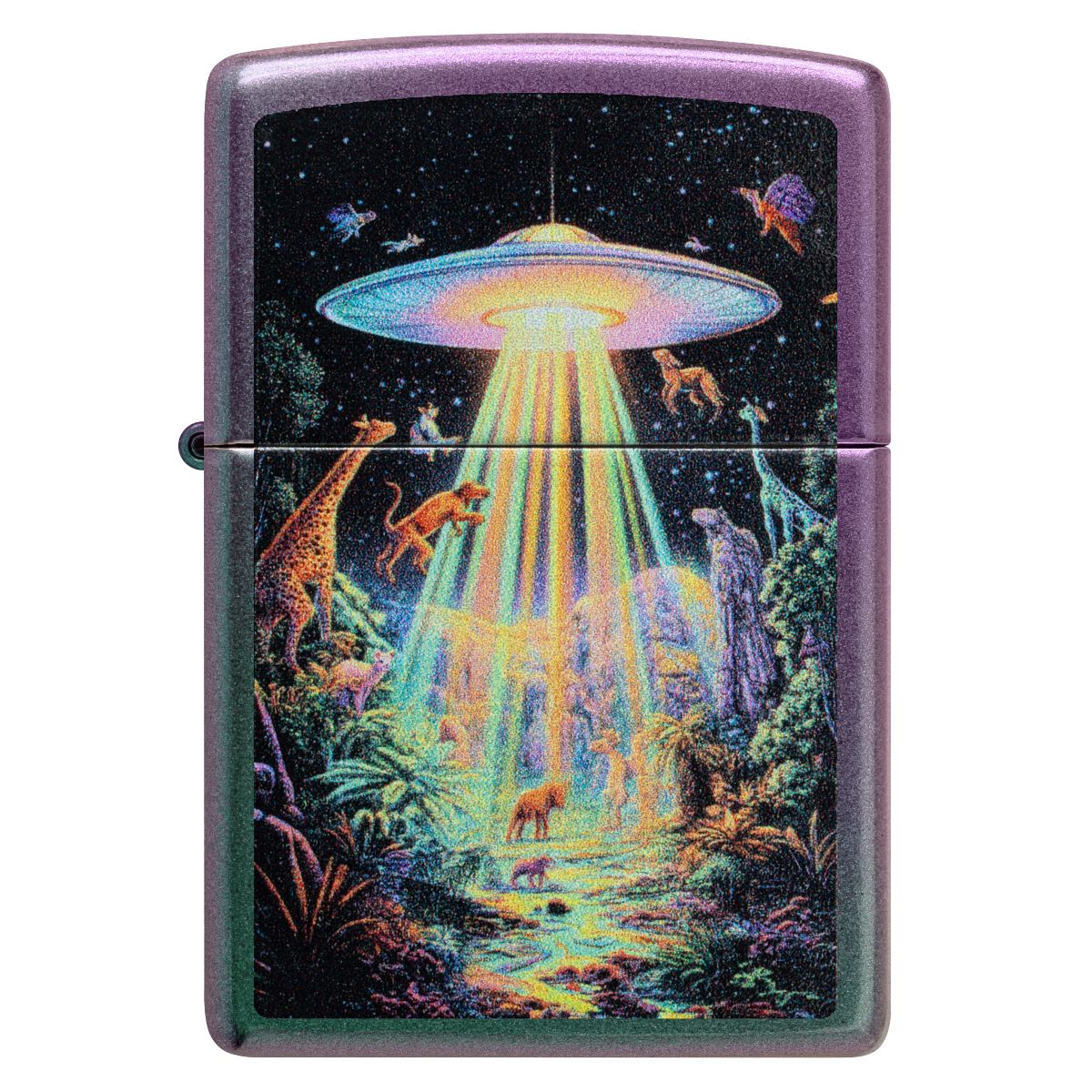 Zippo Lighter: Animal Alien Abduction - Iridescent 46941 - Image 2