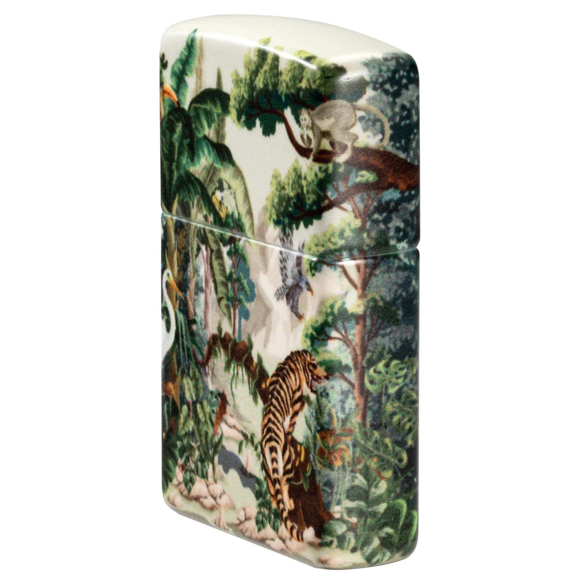 Zippo Lighter: Animals in the Jungle - 540 Color 46016 - Image 3