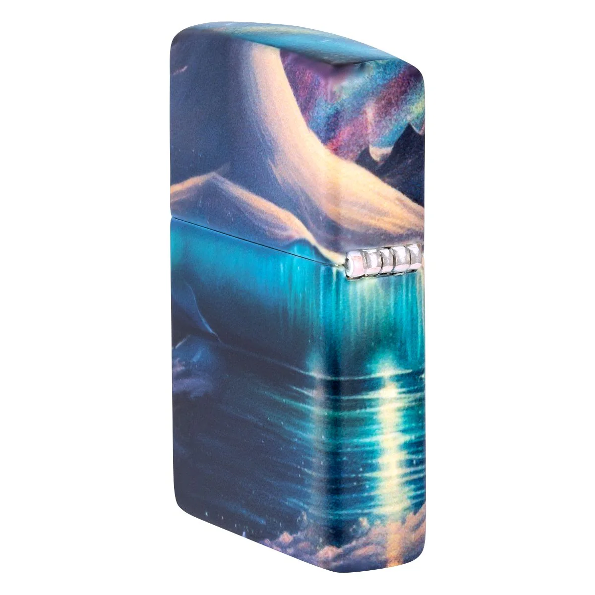 Zippo Lighter: Arctic Penguins - Glow-in-the-Dark Green 46014 - Image 4