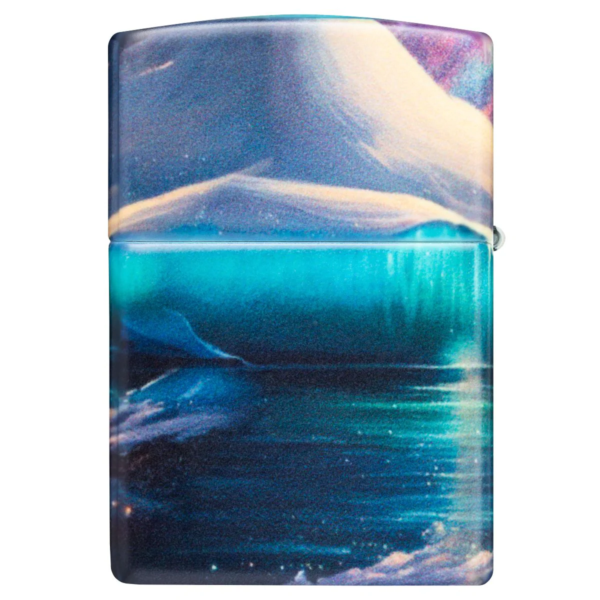 Zippo Lighter: Arctic Penguins - Glow-in-the-Dark Green 46014 - Image 5