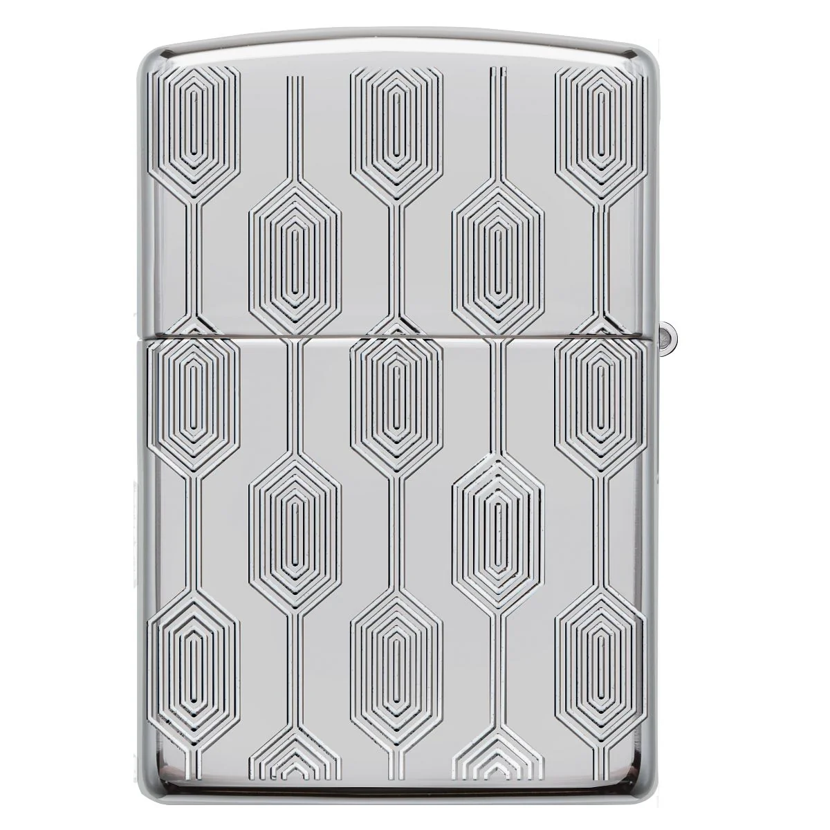 Zippo Lighter: Armor Deep Carve Multicut Pattern - High Polish Chrome 49881 - Image 5