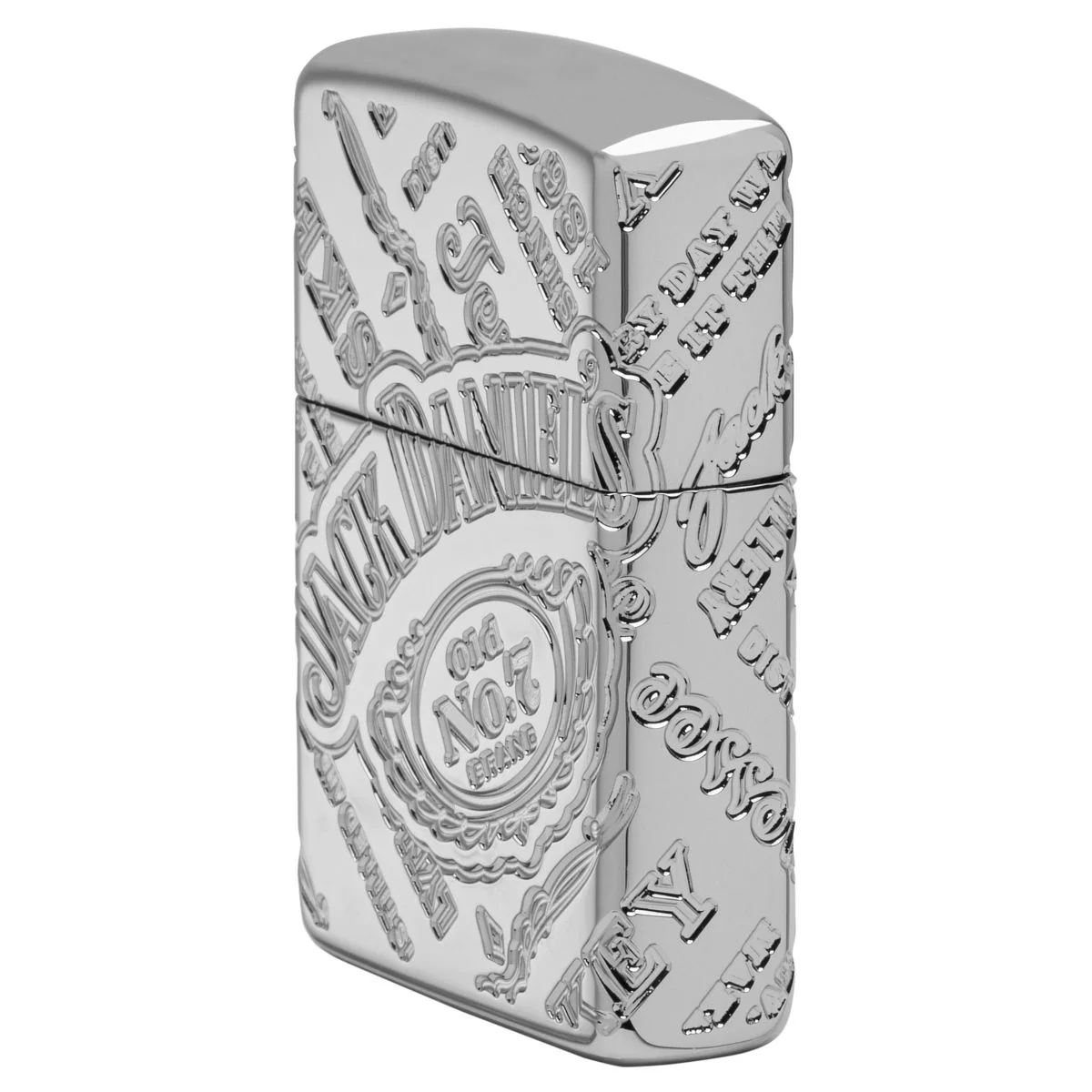 Zippo Lighter: Armor Jack Daniel's MultiCut - High Polish Chrome 49869 - Image 3