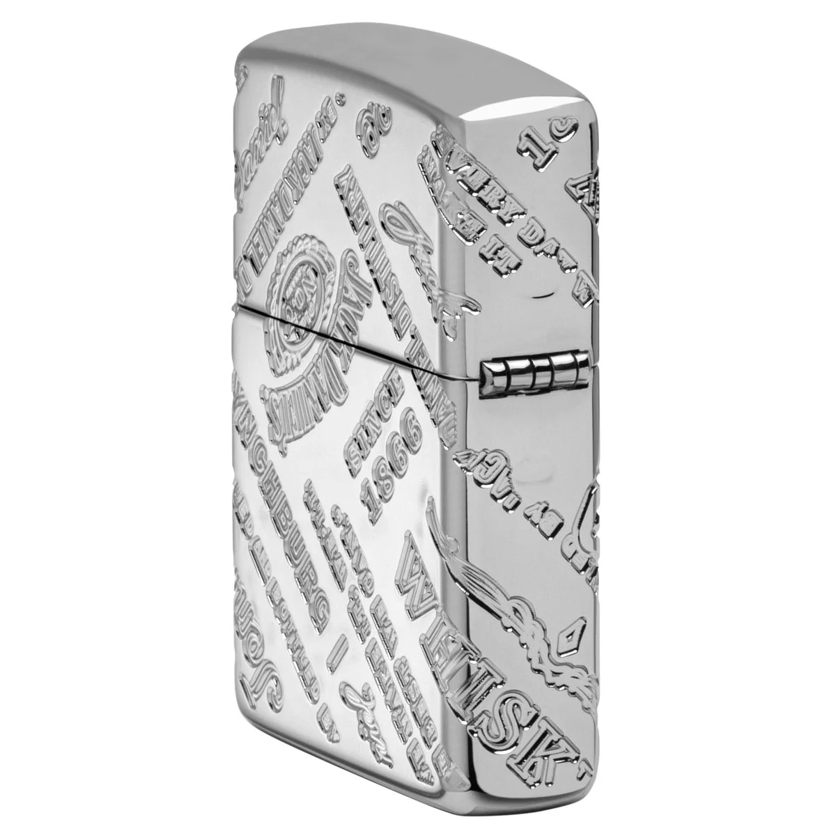 Zippo Lighter: Armor Jack Daniel's MultiCut - High Polish Chrome 49869 - Image 4