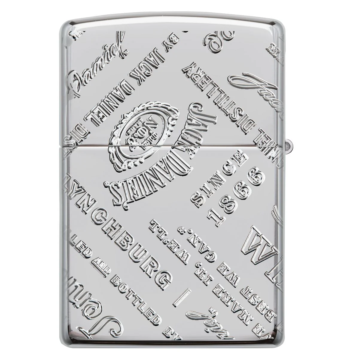 Zippo Lighter: Armor Jack Daniel's MultiCut - High Polish Chrome 49869 - Image 5