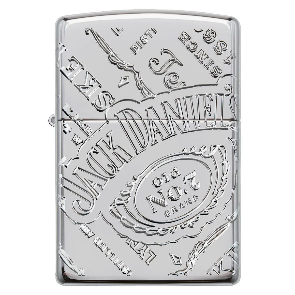 Zippo Lighter: Armor Jack Daniel's MultiCut - High Polish Chrome 49869 - Image 6