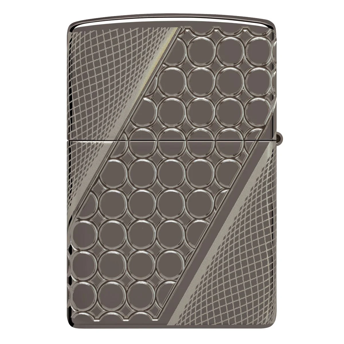 Zippo Lighter: Armor Multicut, Deep Dots - Black Ice 46812 - Image 5