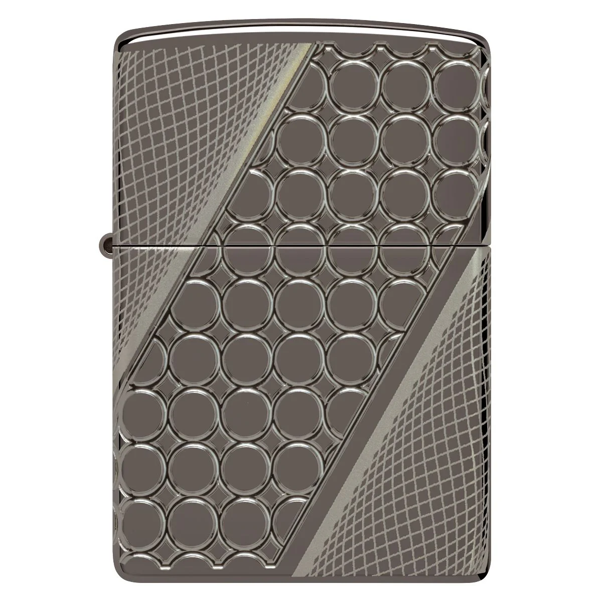 Zippo Lighter: Armor Multicut, Deep Dots - Black Ice 46812 - Image 6