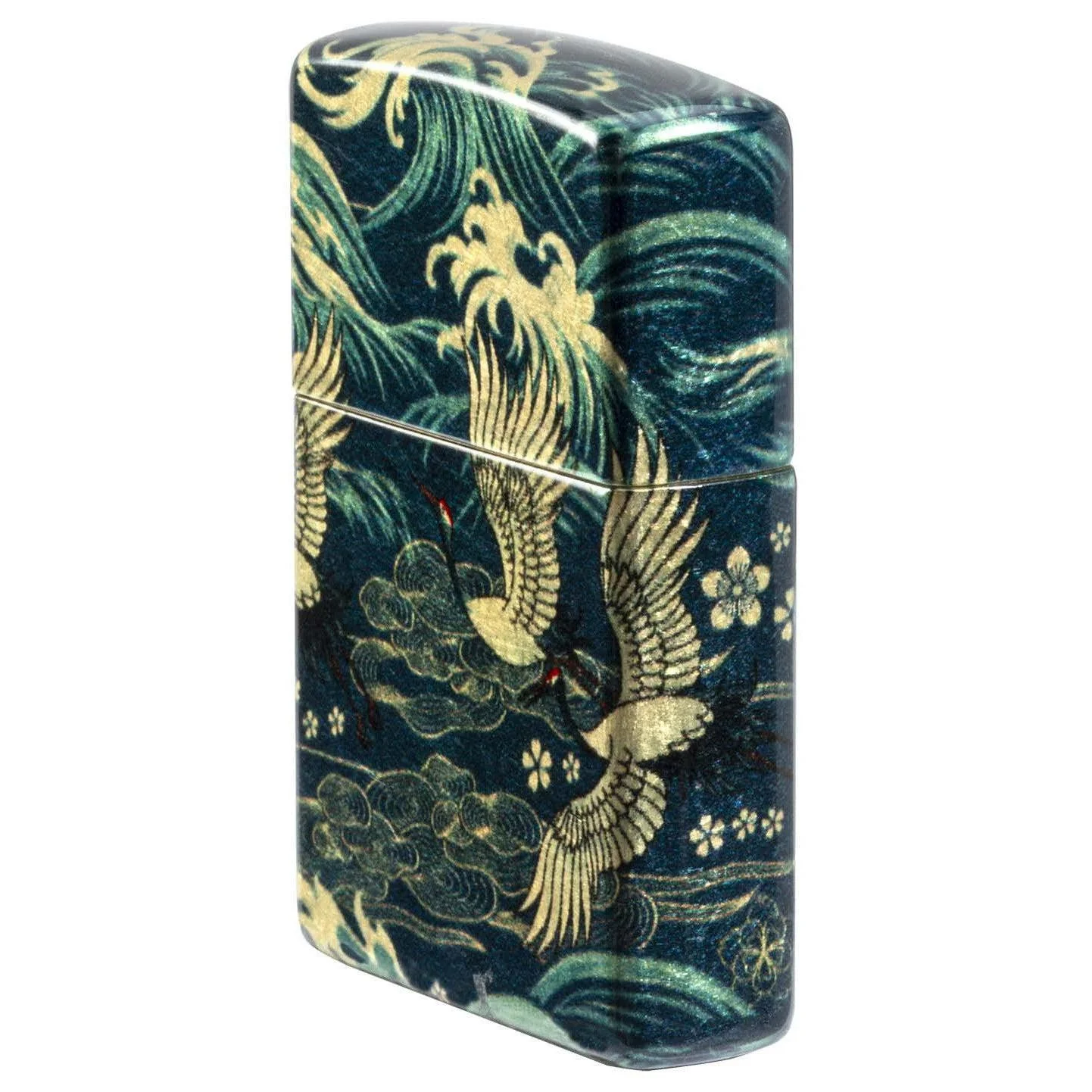 Zippo Lighter: Asian Bird Design - 540 Fusion 48684 - Image 3
