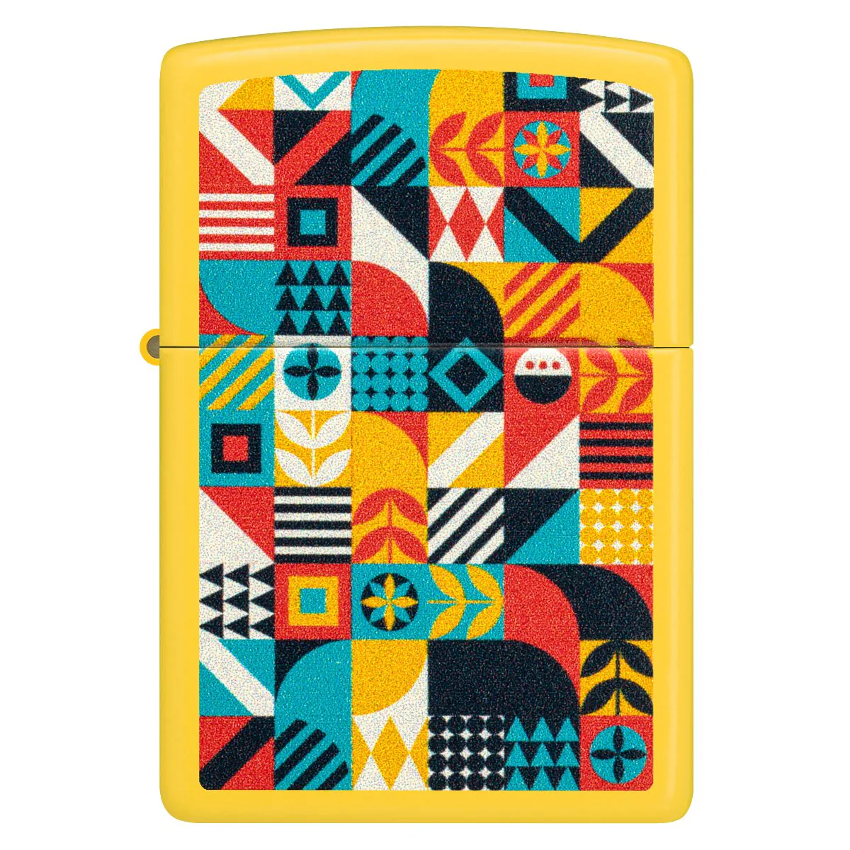 Zippo Lighter: Barn Quilt Design - Sunflower 46586 - Image 2