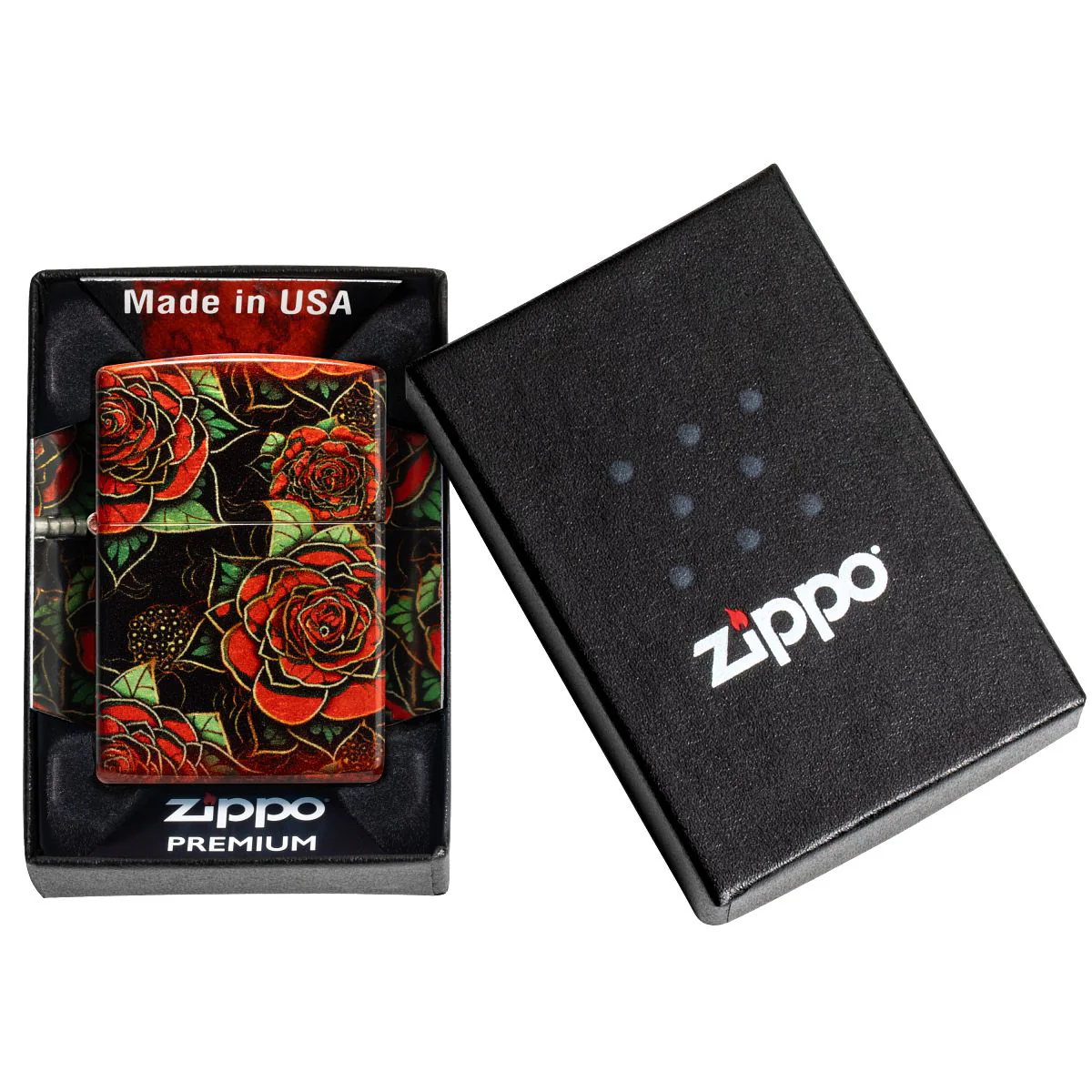 Zippo Lighter: Blooming Roses - 540 Fusion 46849 - Image 10