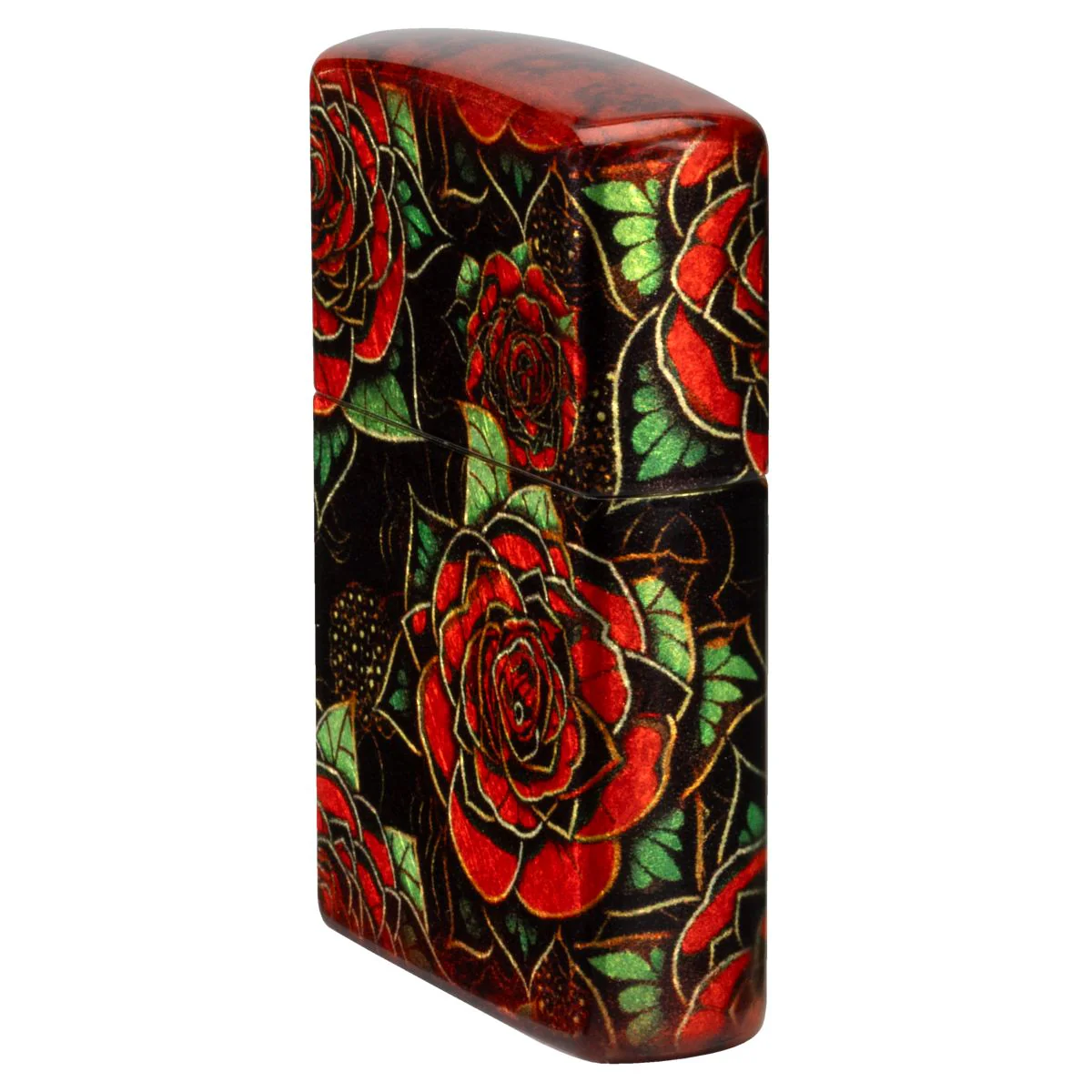 Zippo Lighter: Blooming Roses - 540 Fusion 46849 - Image 3