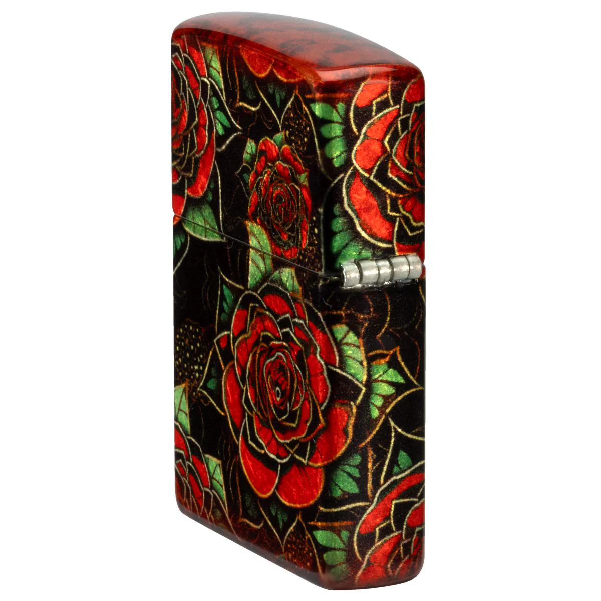 Zippo Lighter: Blooming Roses - 540 Fusion 46849 - Image 4