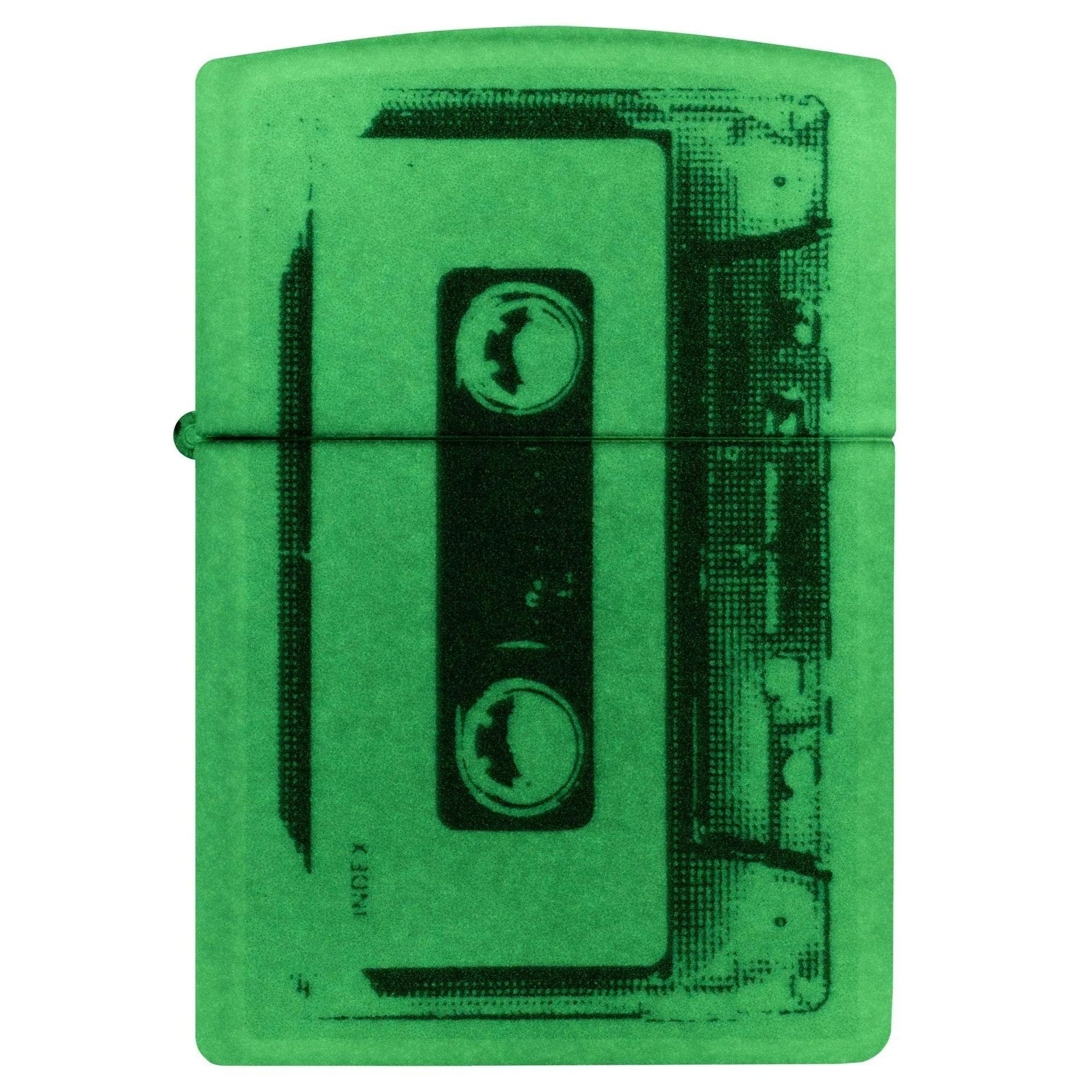 Zippo Lighter: Cassette Tape - Glow-in-the-Dark 46429 - Image 3