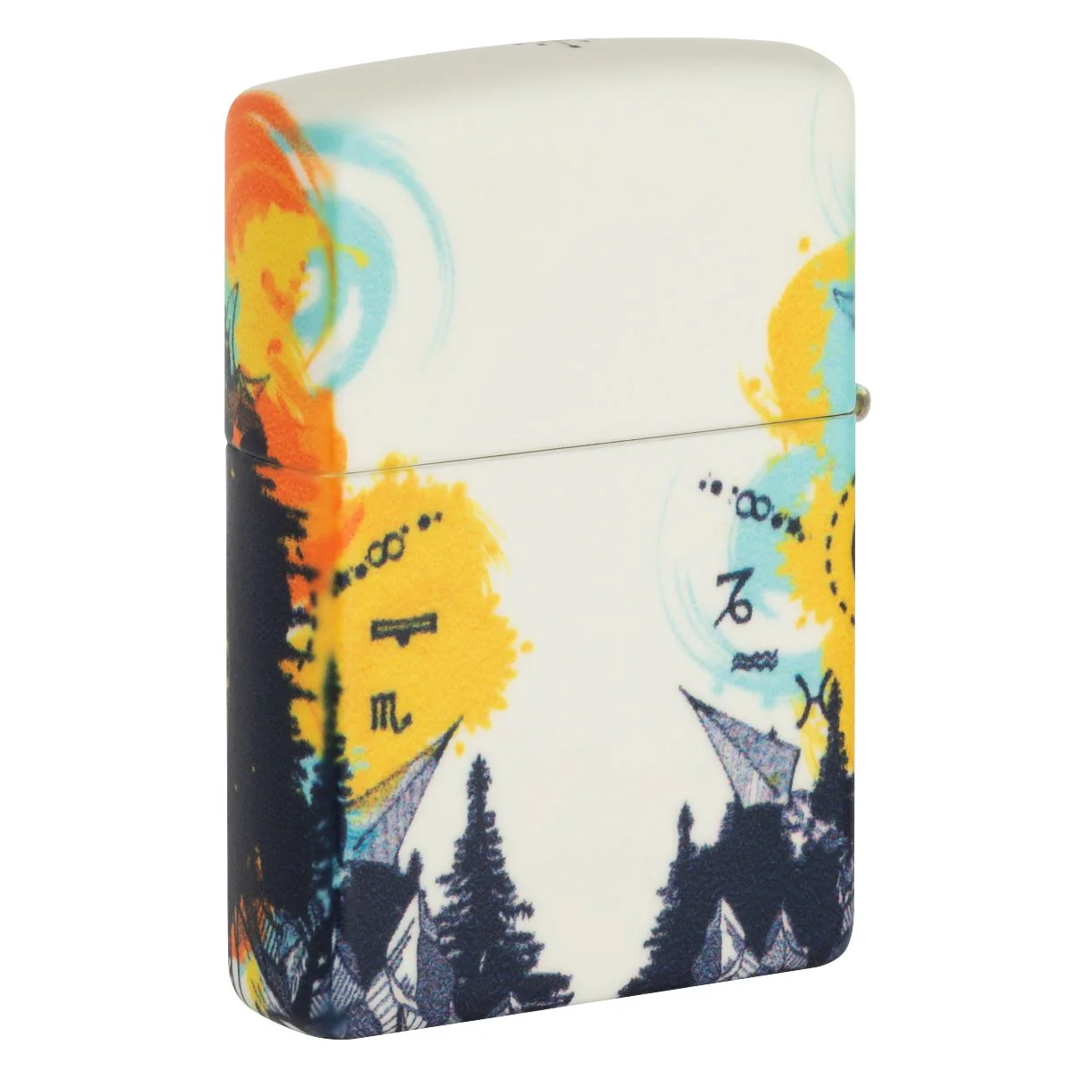 Zippo Lighter: Compass Design, 540 Color - Glow in the Dark 49805 - Image 2