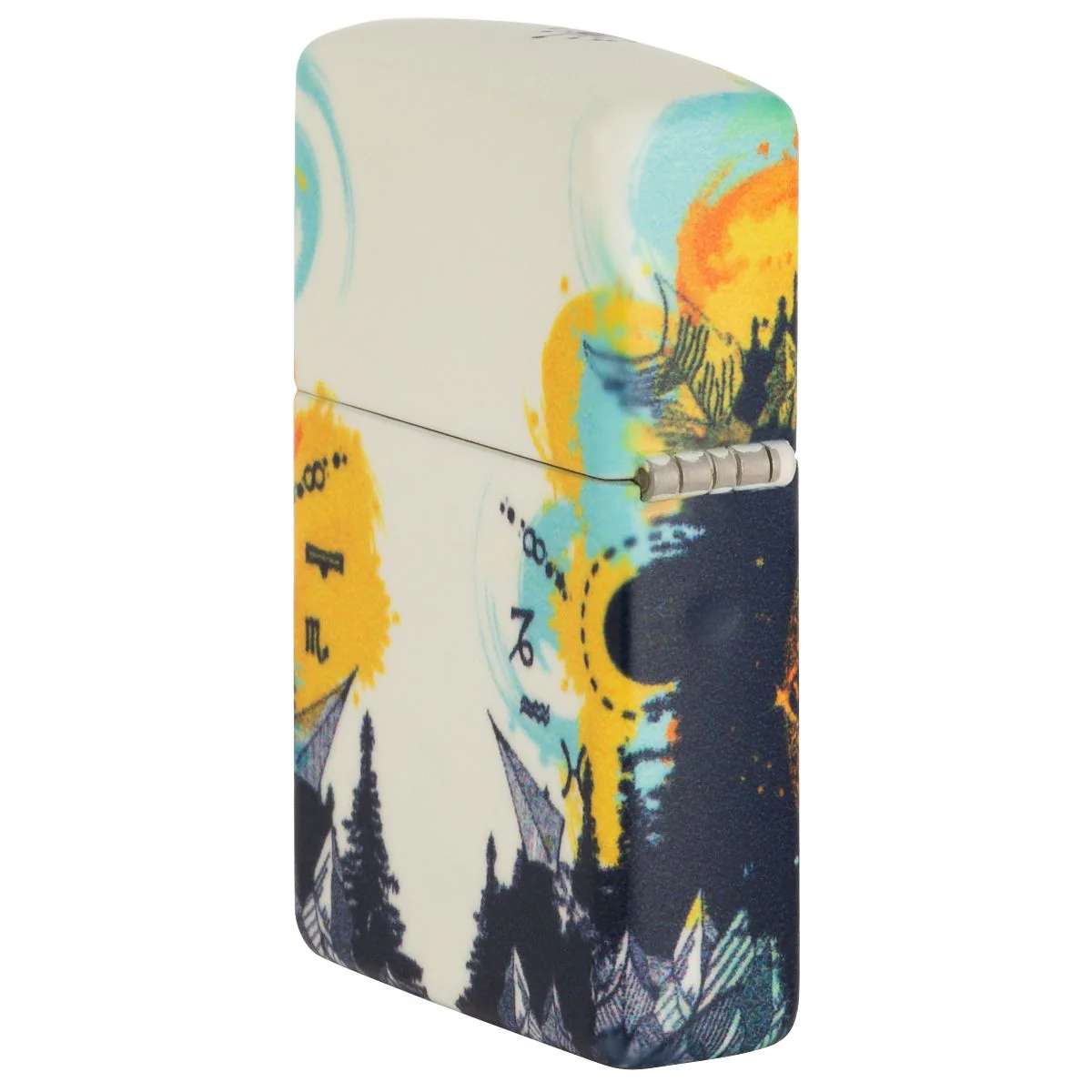 Zippo Lighter: Compass Design, 540 Color - Glow in the Dark 49805 - Image 4