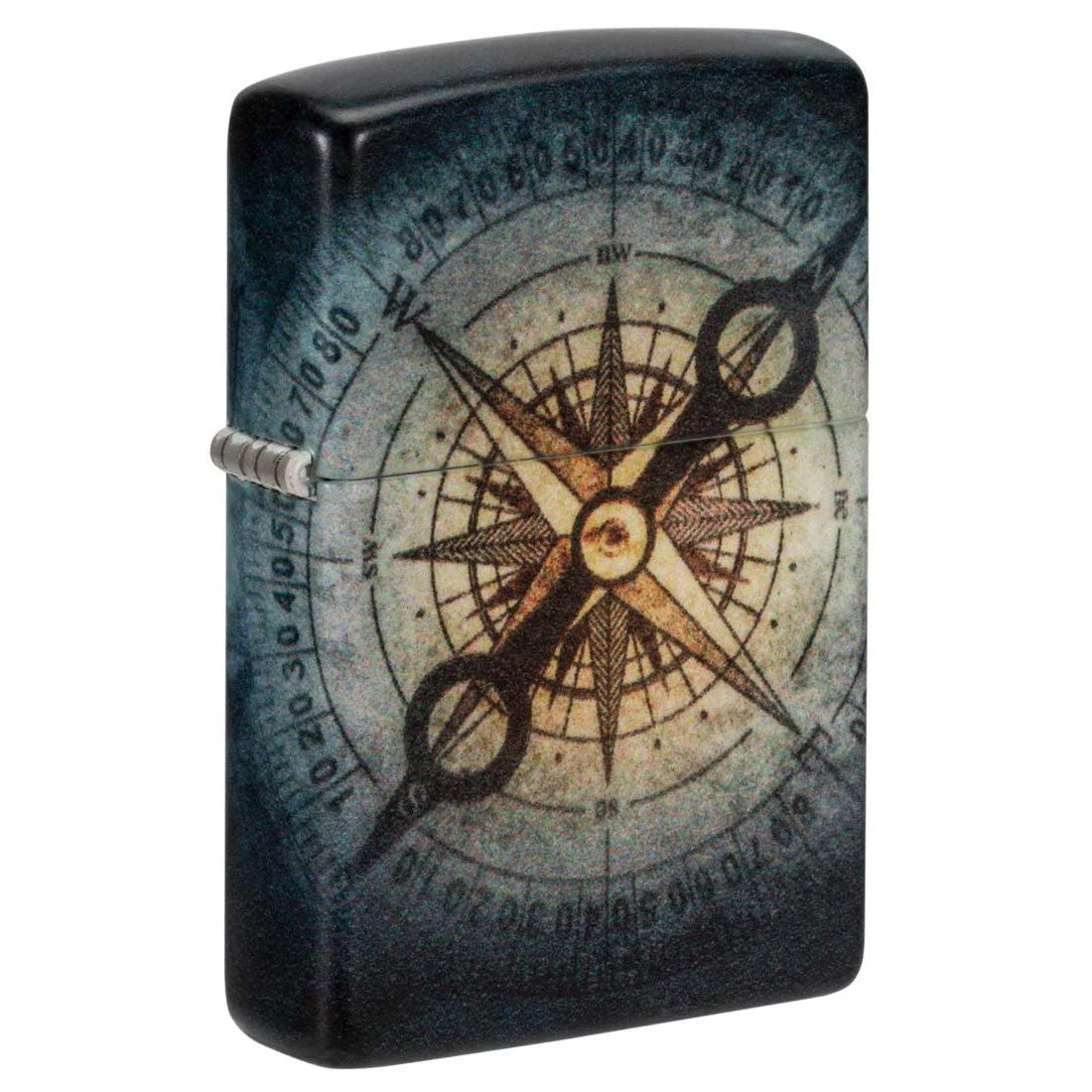Zippo Lighter: Compass Ghost, 540 Color - Glow In The Dark 48562