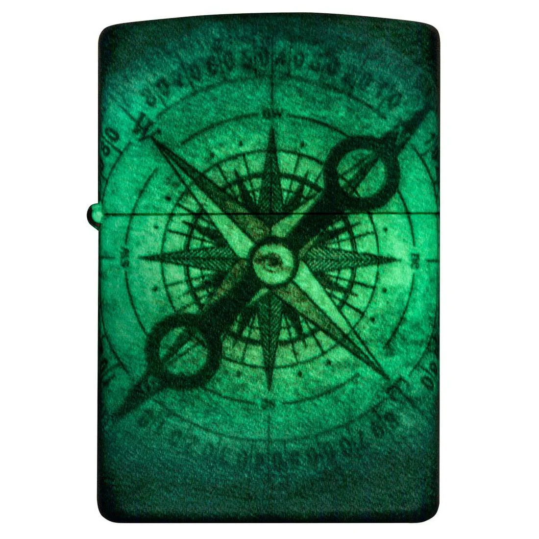 Zippo Lighter: Compass Ghost, 540 Color - Glow In The Dark 48562 - Image 5
