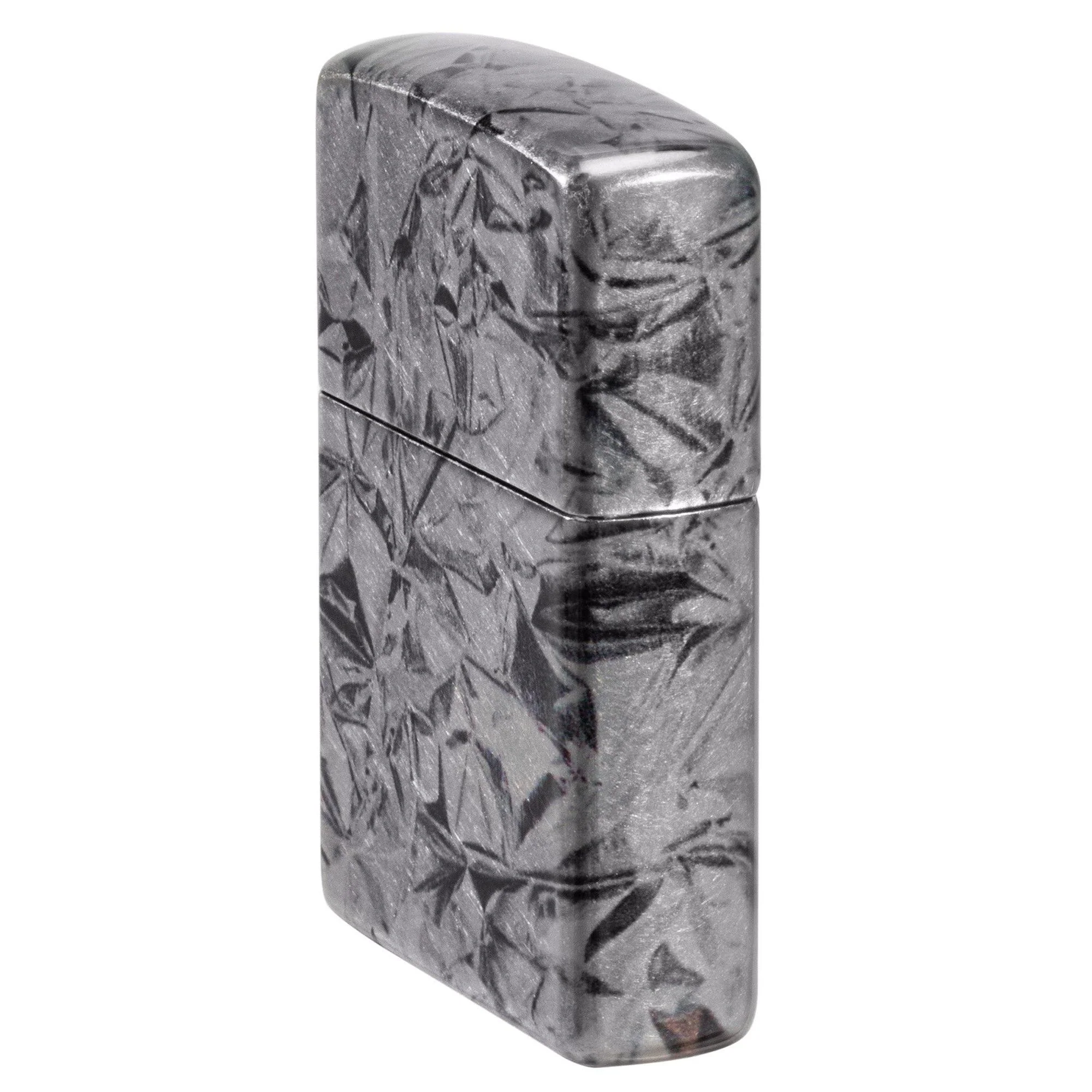 Zippo Lighter: Crumpled Foil Design - 540 Fusion 48814 - Image 3