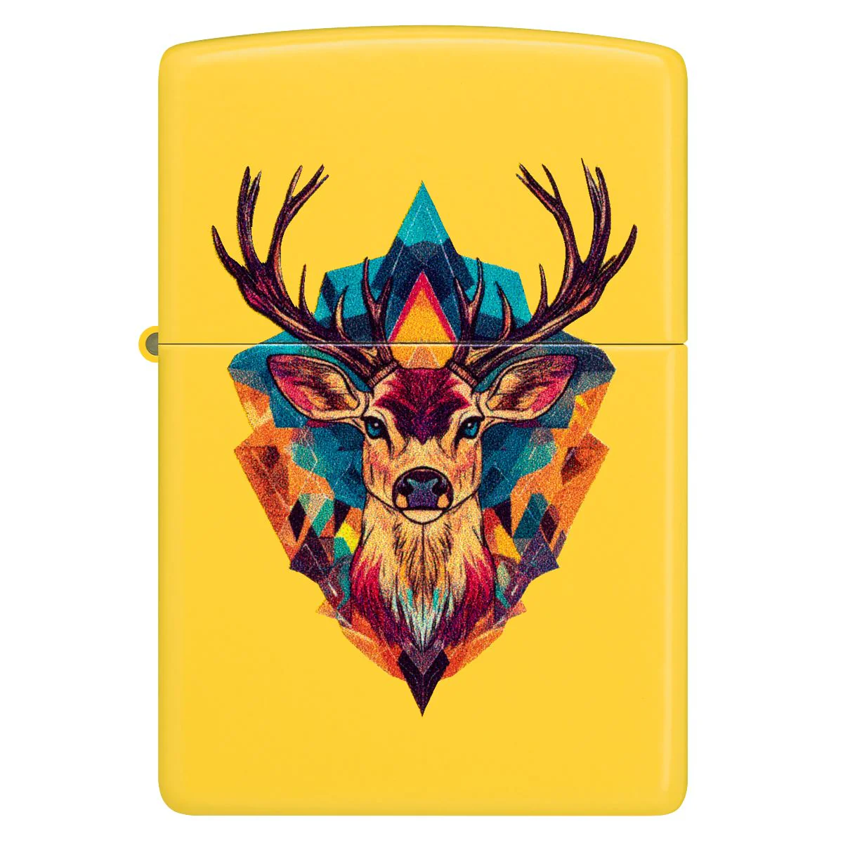Zippo Lighter: Deer Design - Sunflower 46868 - Image 2
