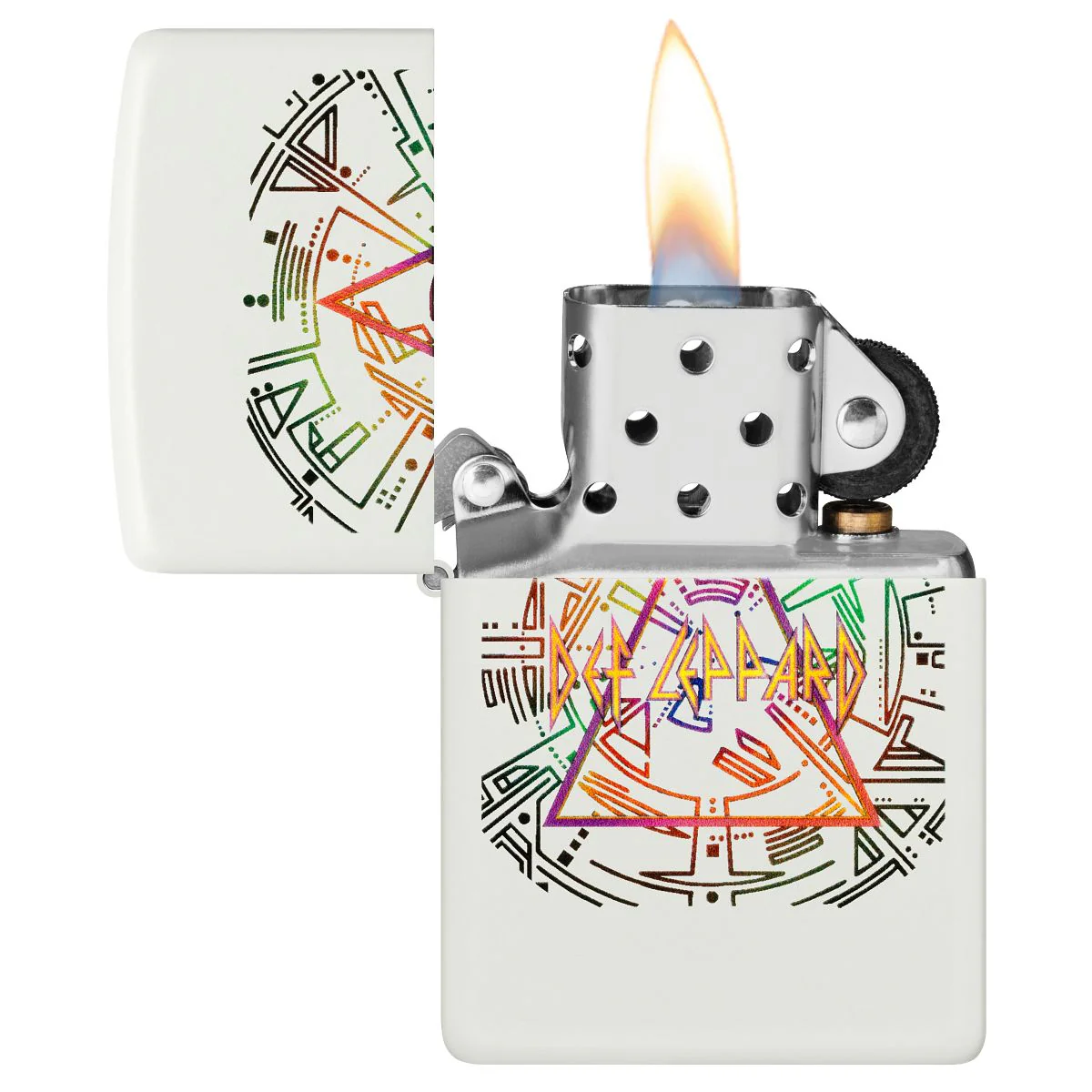 Zippo Lighter: Def Leppard Design - Glow-in-the-Dark 47224 - Image 4