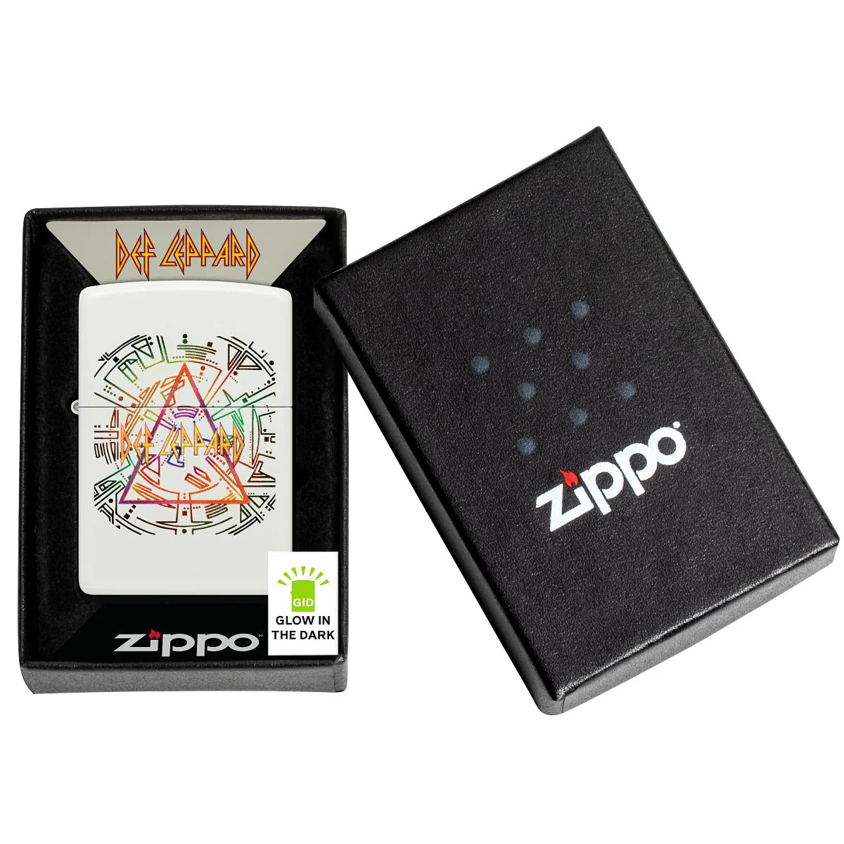 Zippo Lighter: Def Leppard Design - Glow-in-the-Dark 47224 - Image 7