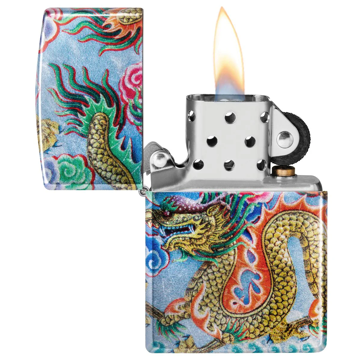 Zippo Lighter: Dragon Design - 540 Fusion 48575 - Image 7