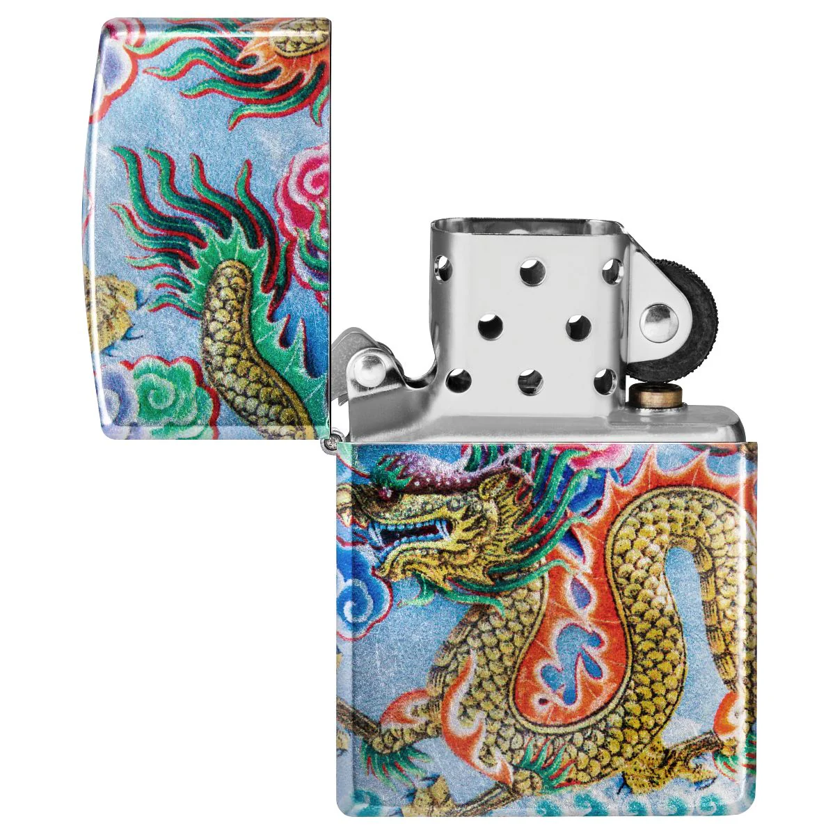 Zippo Lighter: Dragon Design - 540 Fusion 48575 - Image 8