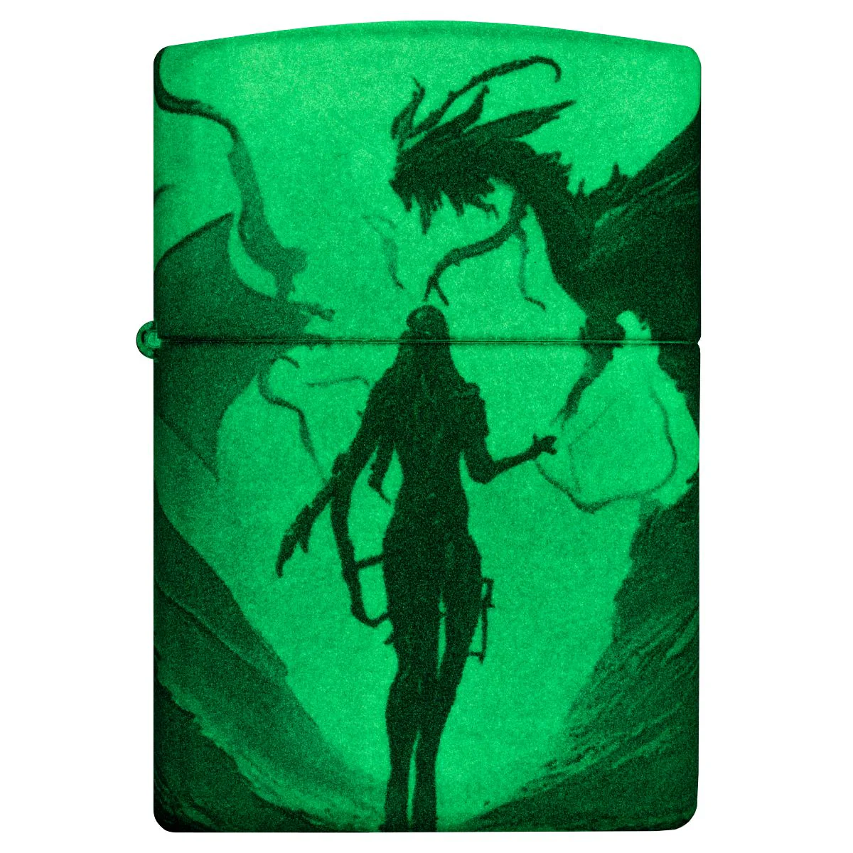 Zippo Lighter: Dragon, Glow-in-the-Dark - 540 Color 46130 - Image 6
