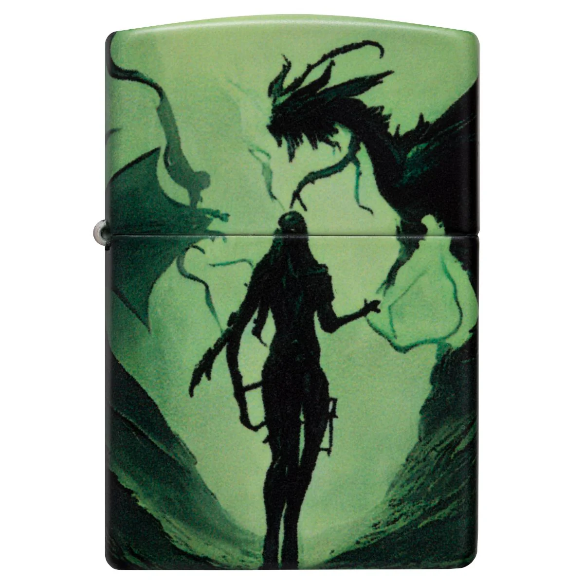 Zippo Lighter: Dragon, Glow-in-the-Dark - 540 Color 46130 - Image 7