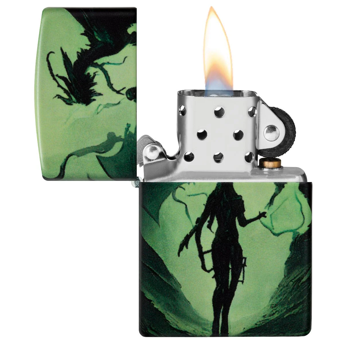Zippo Lighter: Dragon, Glow-in-the-Dark - 540 Color 46130 - Image 8