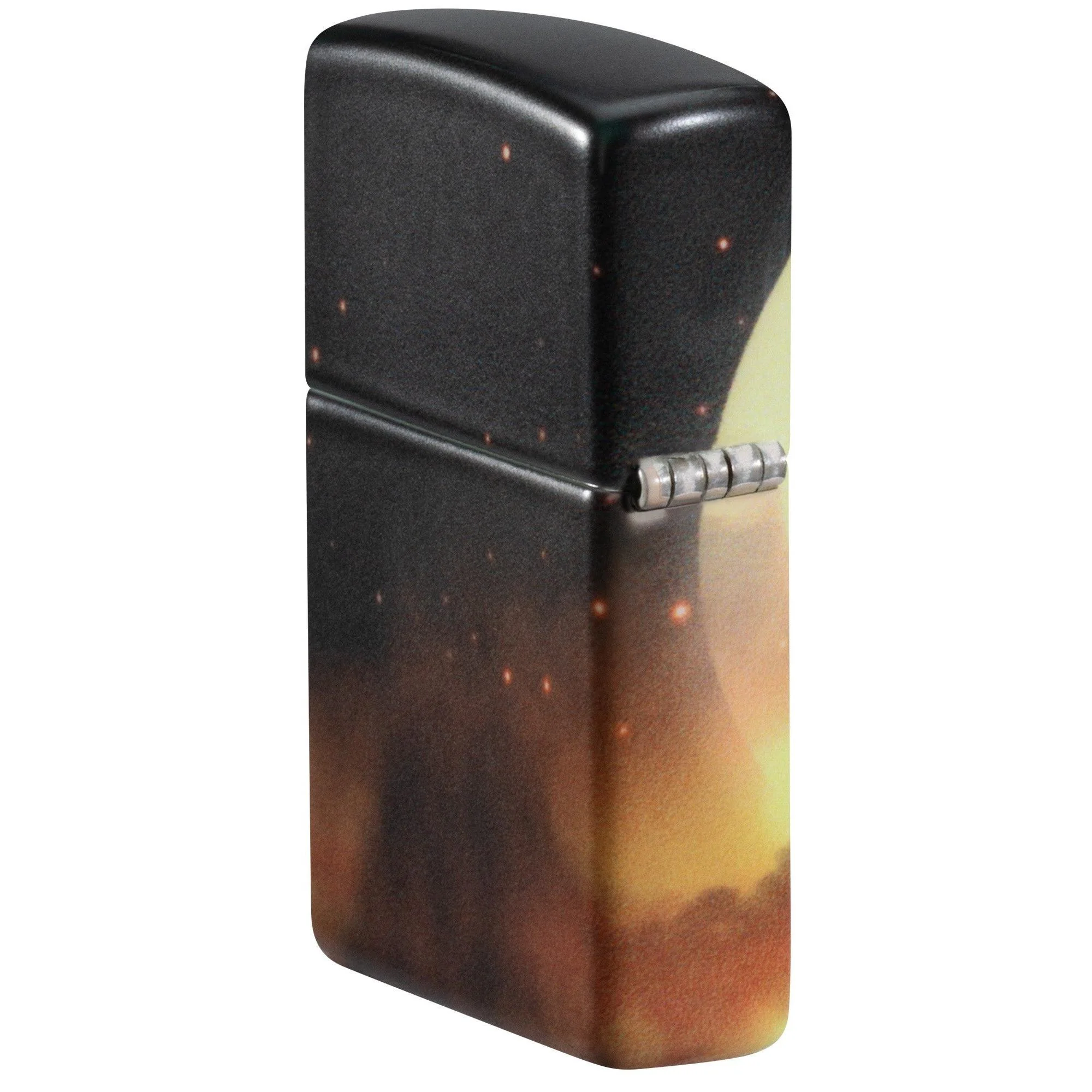 Zippo Lighter: Dragon with Moon - Glow-in-the-Dark Green 48934 - Image 4