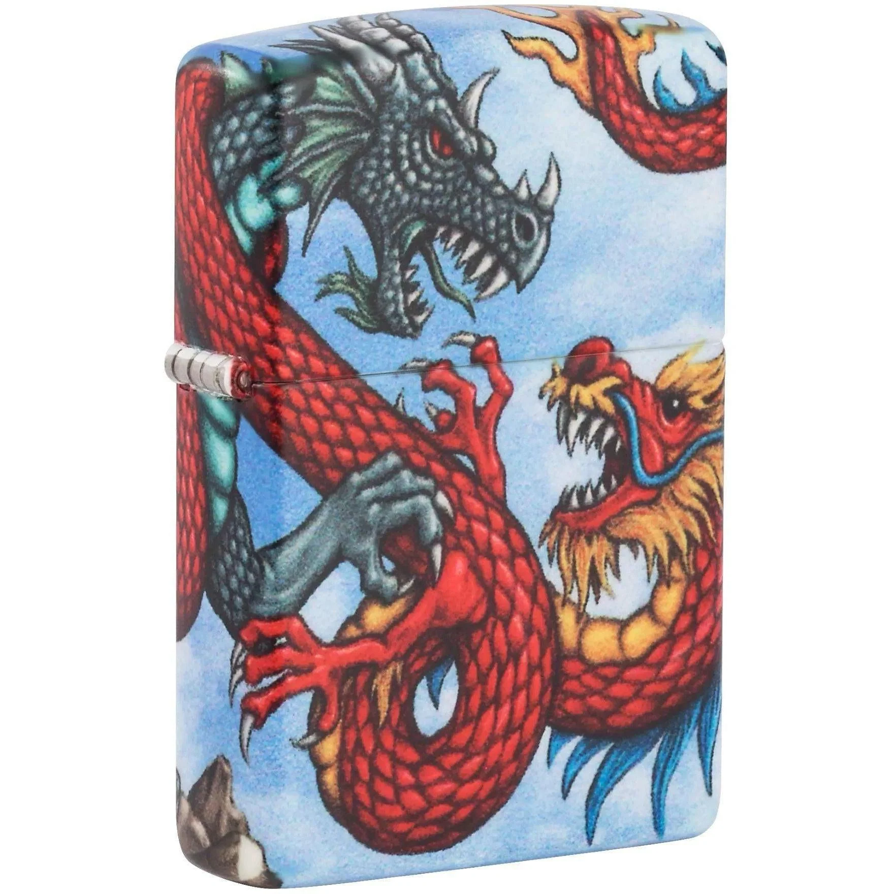 Zippo Lighter: Dragons Fighting - 540 Color 81624