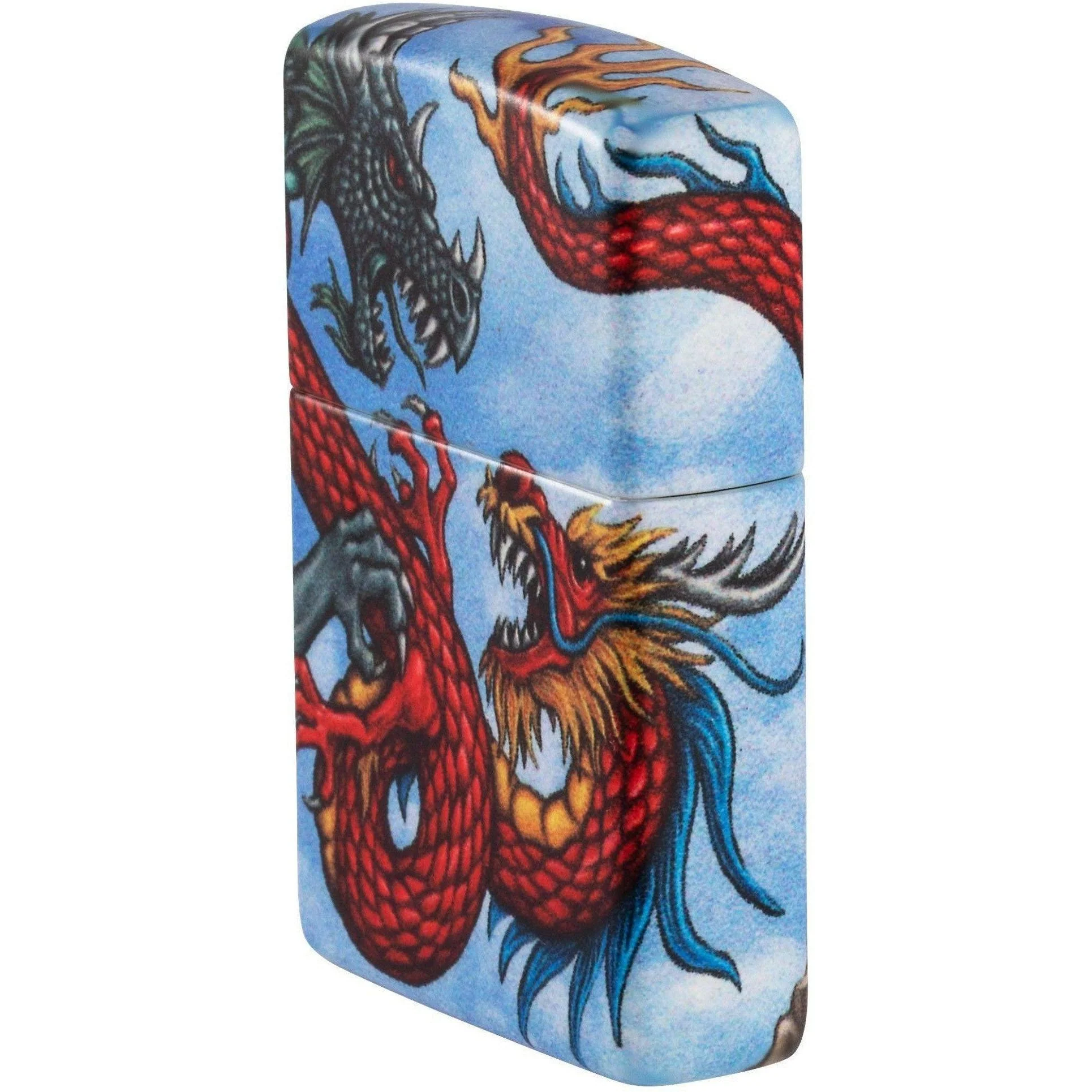 Zippo Lighter: Dragons Fighting - 540 Color 81624 - Image 3